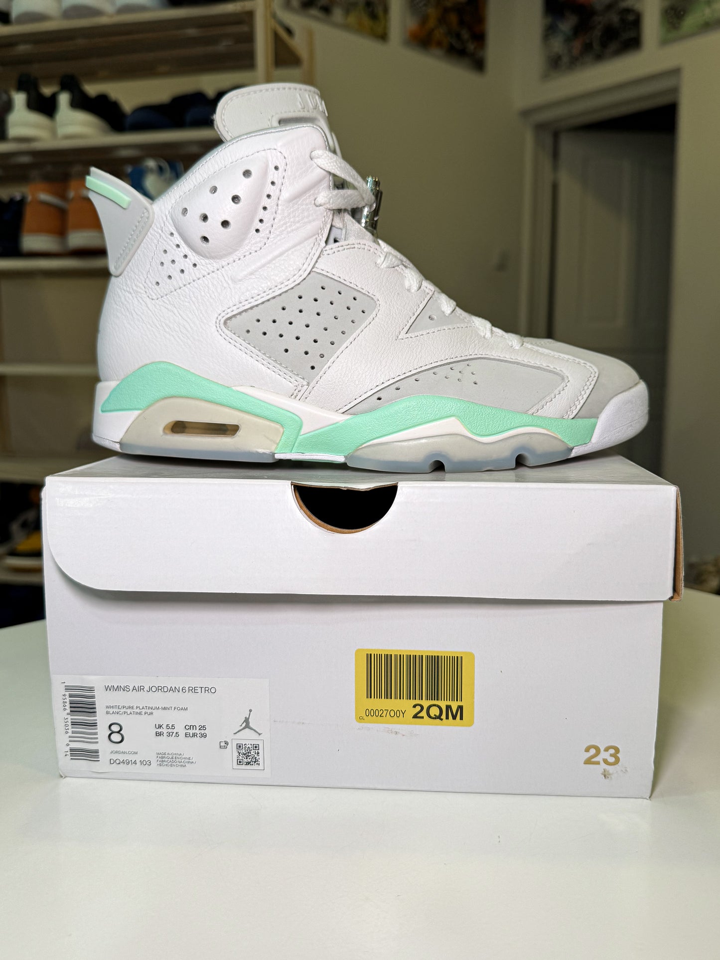 Air Jordan 6 Retro ‘Mint Foam’ W 2022 - Recondicionado