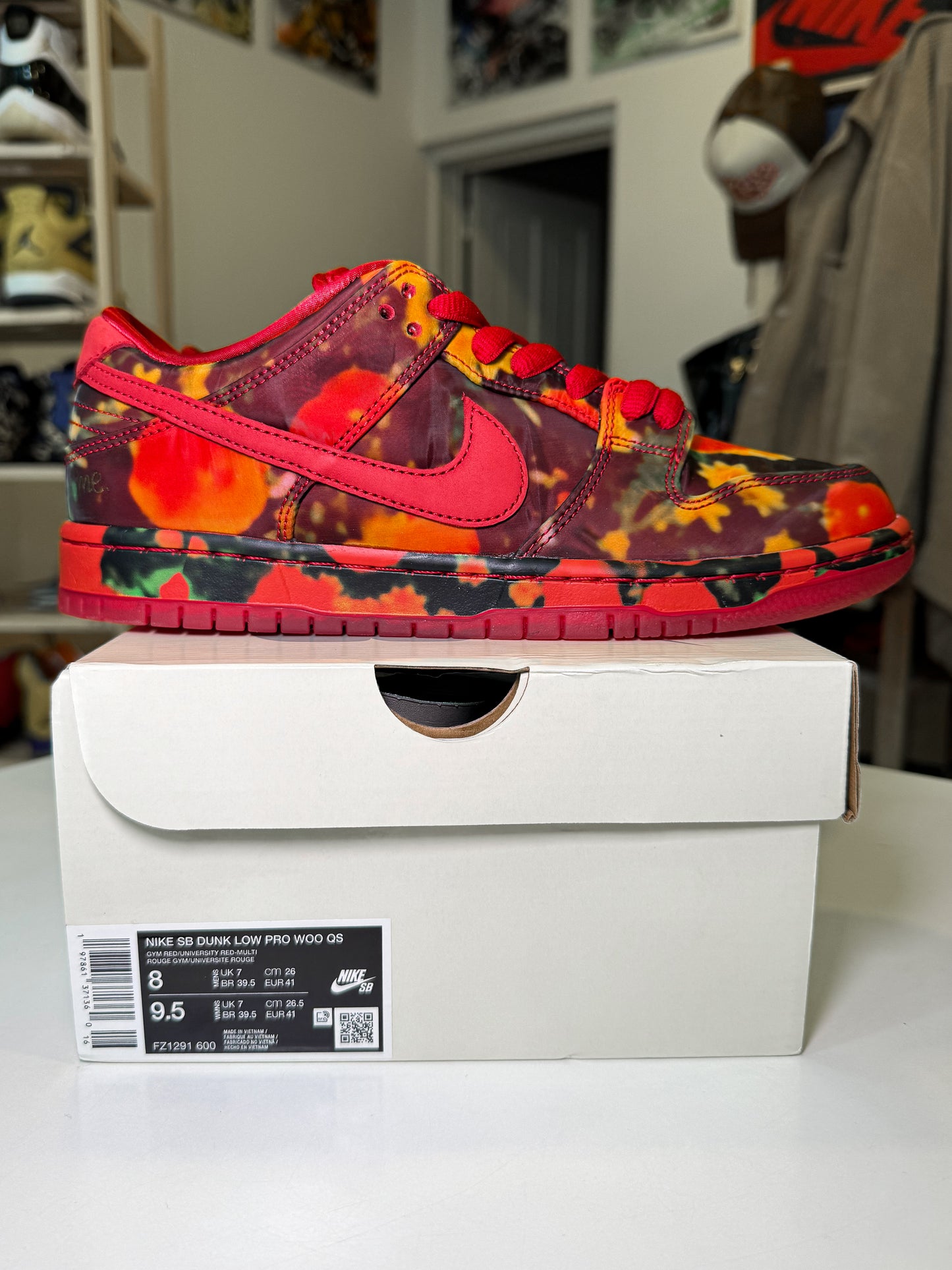 Nike SB Dunk Low x The Wizard of OZ ‘Poppy Field’ 2024 - Novo