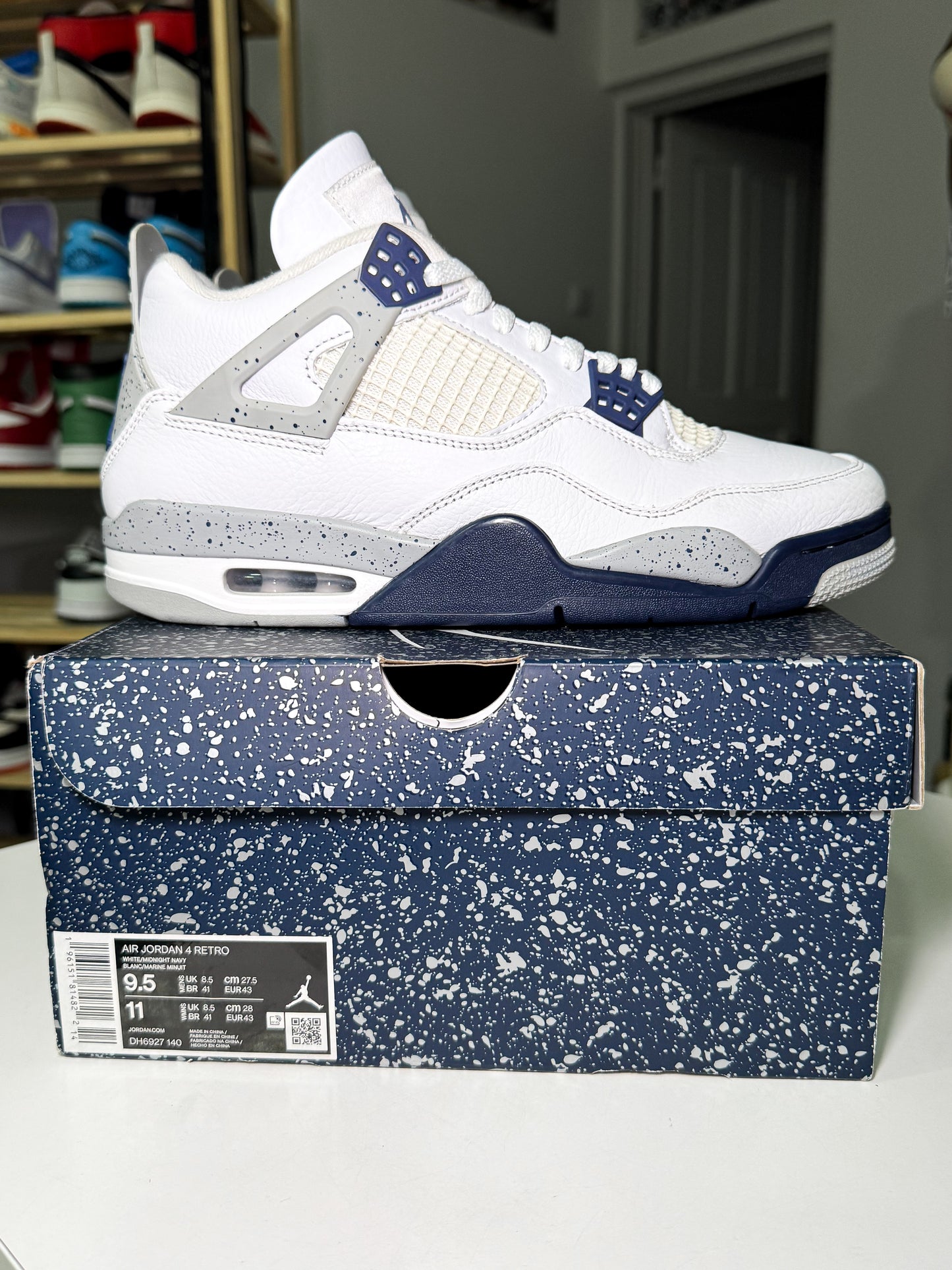 Air Jordan 4 Retro 'Midnight Navy’ 2022 - Recondicionado