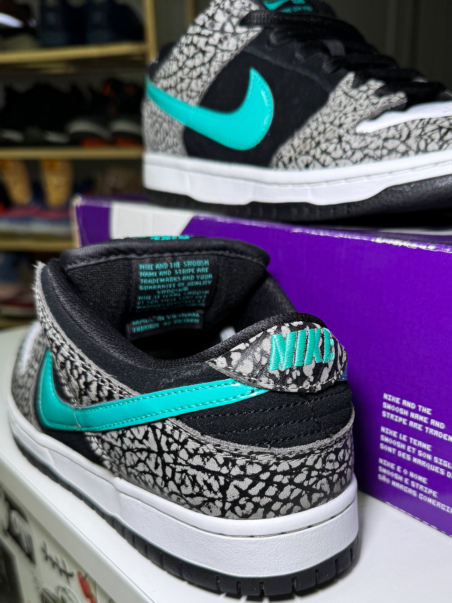 Nike SB Dunk Low Pro 'Atmos Elephant Print’ 2020 - Recondicionado