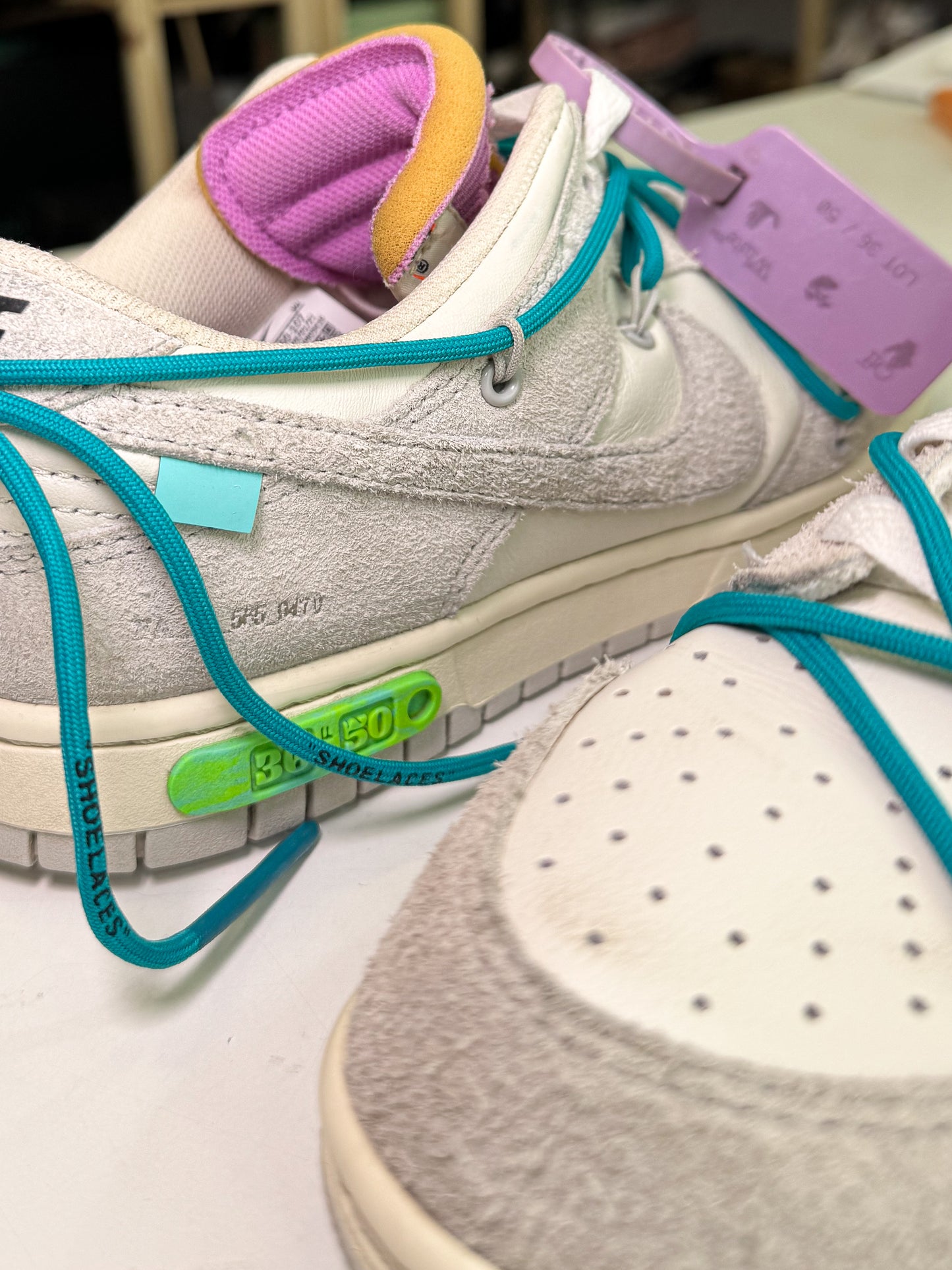 Nike Dunk Low x Off White Lot 36 2021 - Recondicionado