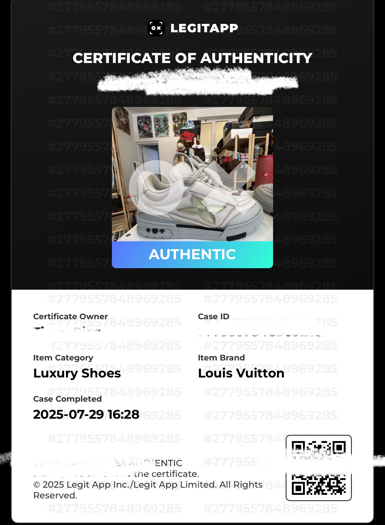 Louis Vuitton LV Skate ‘Grey’ 2023 - Recondicionado