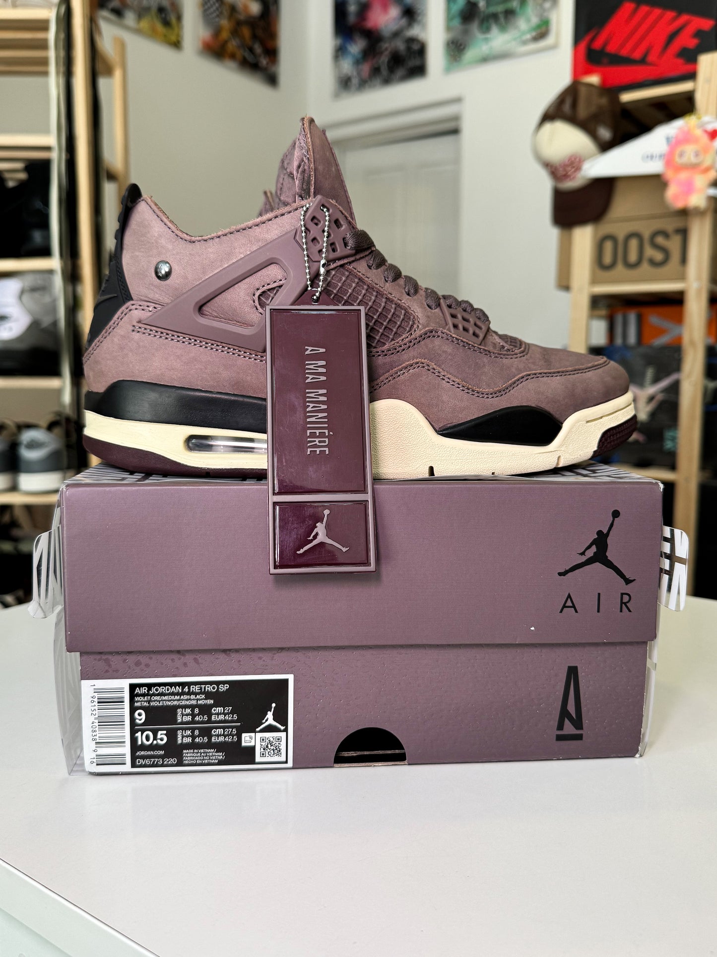 Air Jordan 4 Retro x A Ma Maniére 'Violet Ore' 2023 - Recondicionado