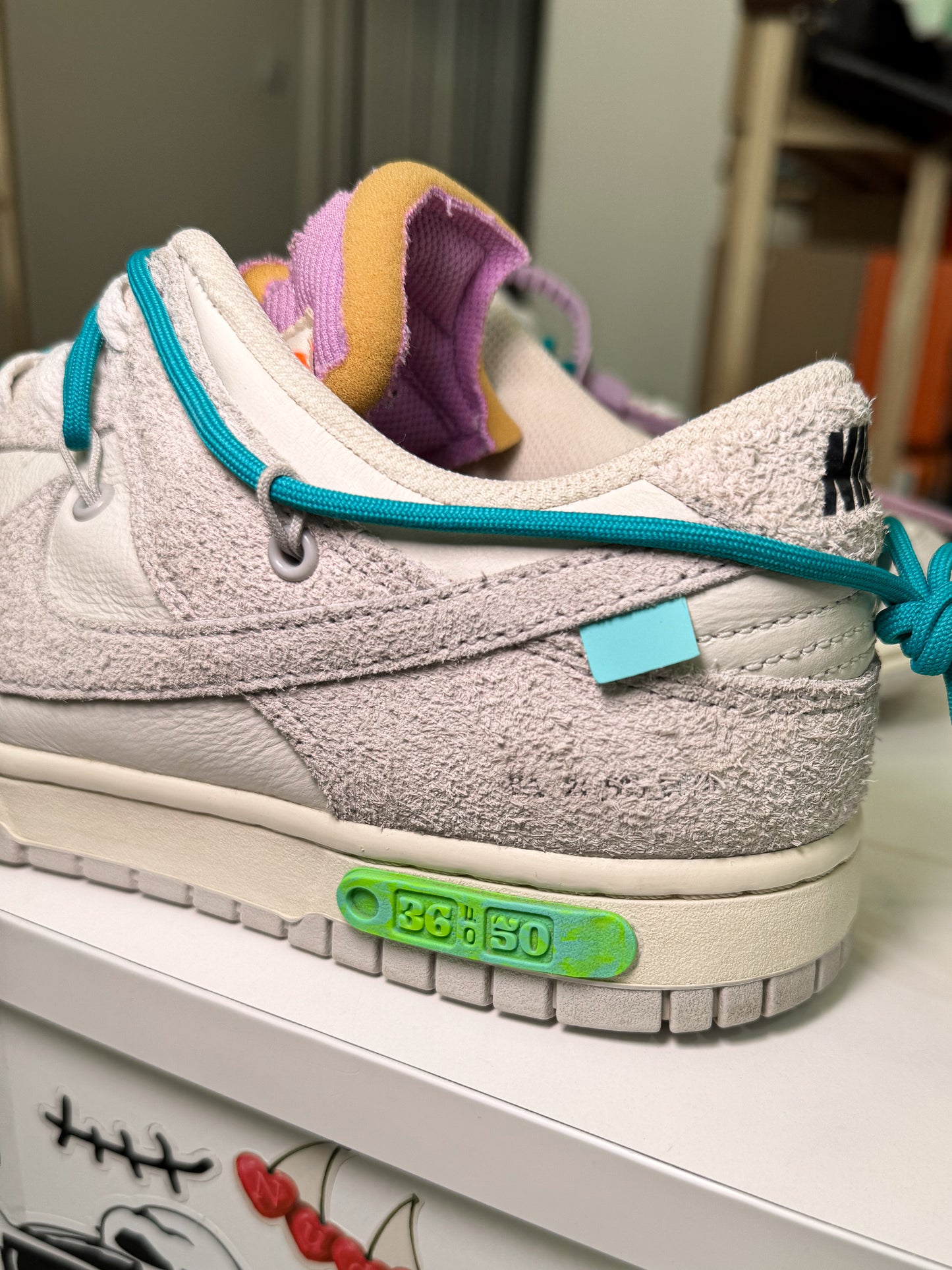Nike Dunk Low x Off White Lot 36 2021 - Recondicionado