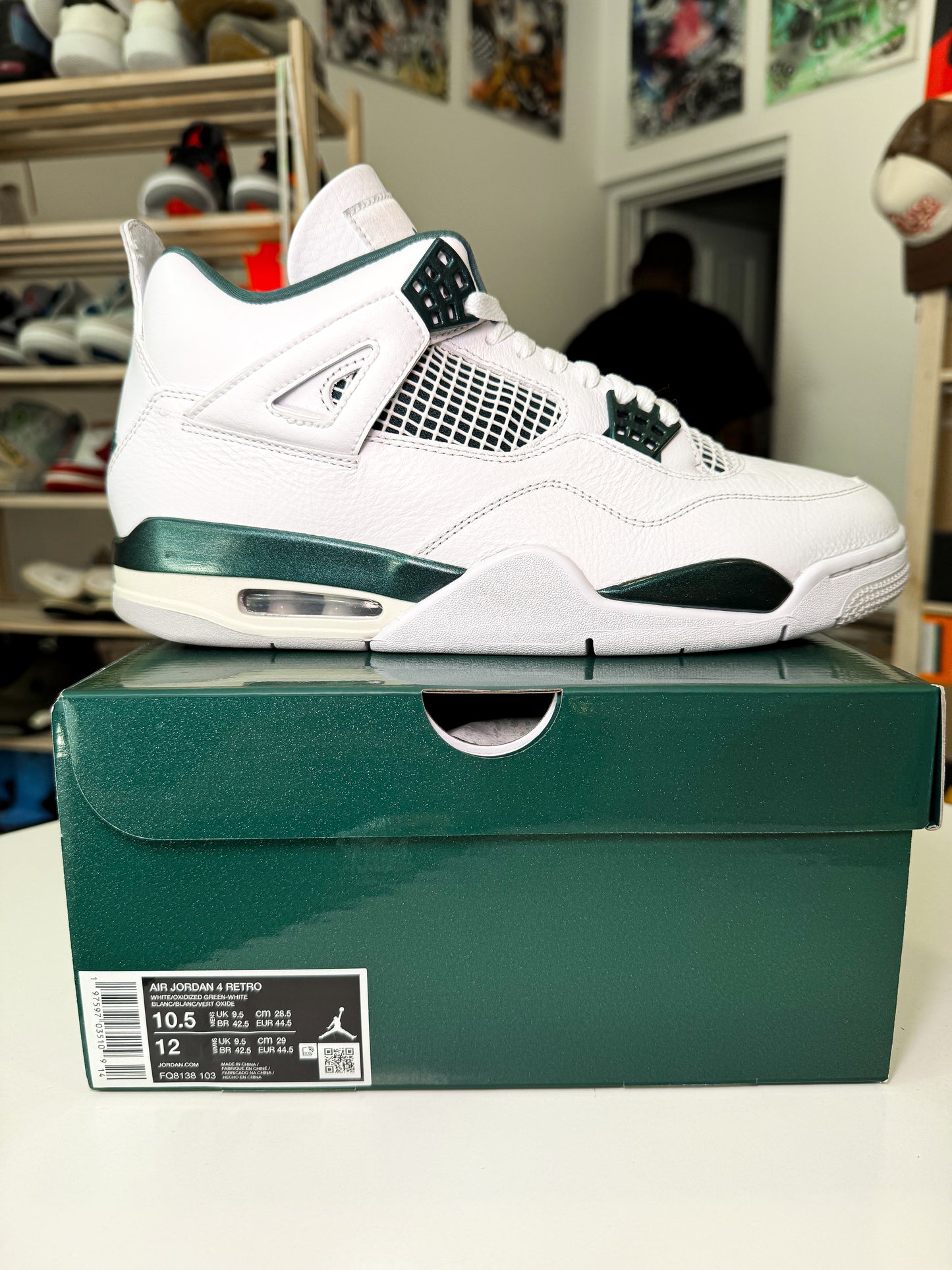 Air Jordan 4 Retro 'Oxidized Green' 2024 - Recondicionado