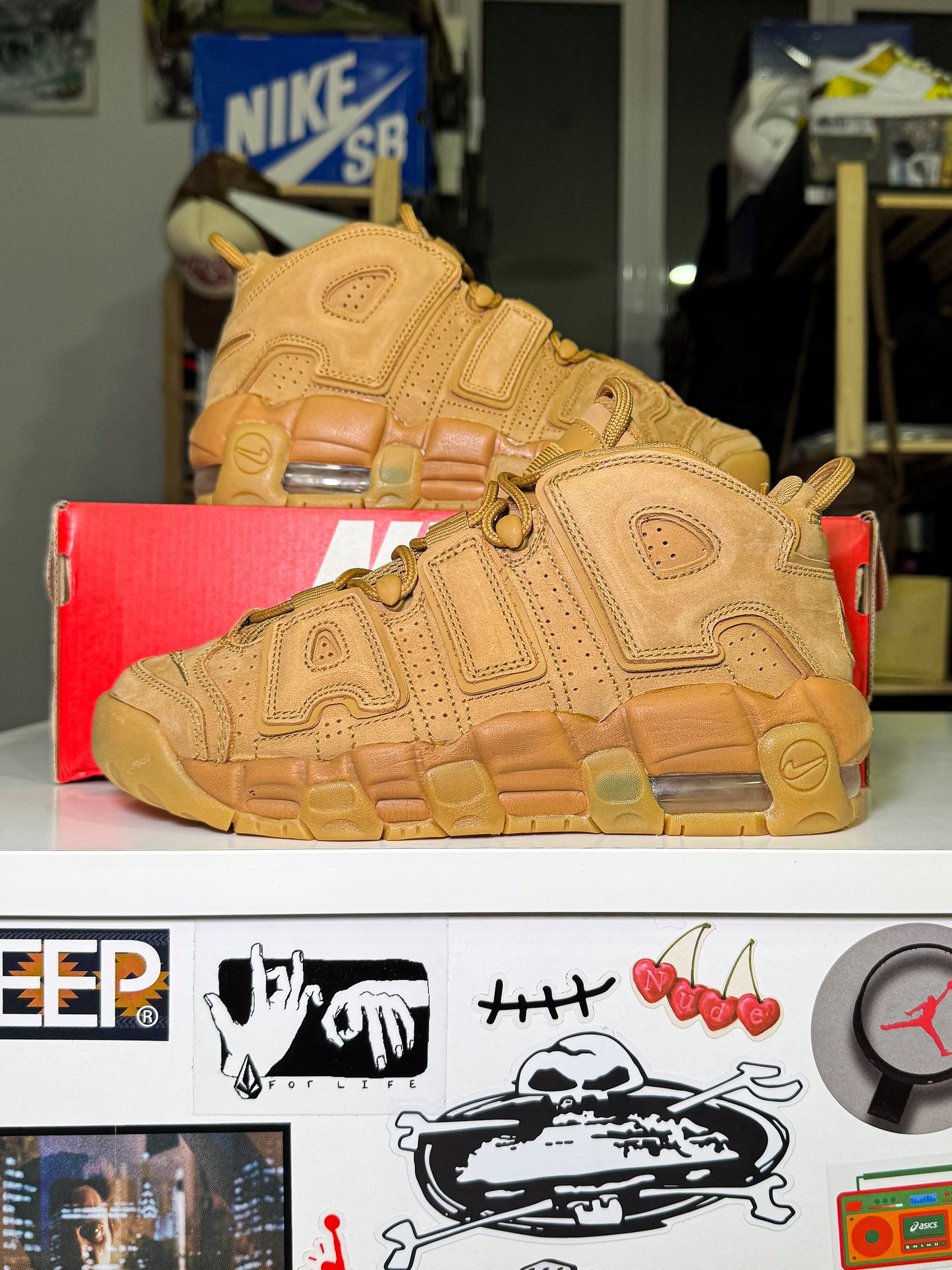 Nike Air More Uptempo ‘Flax’ GS 2017 - DS