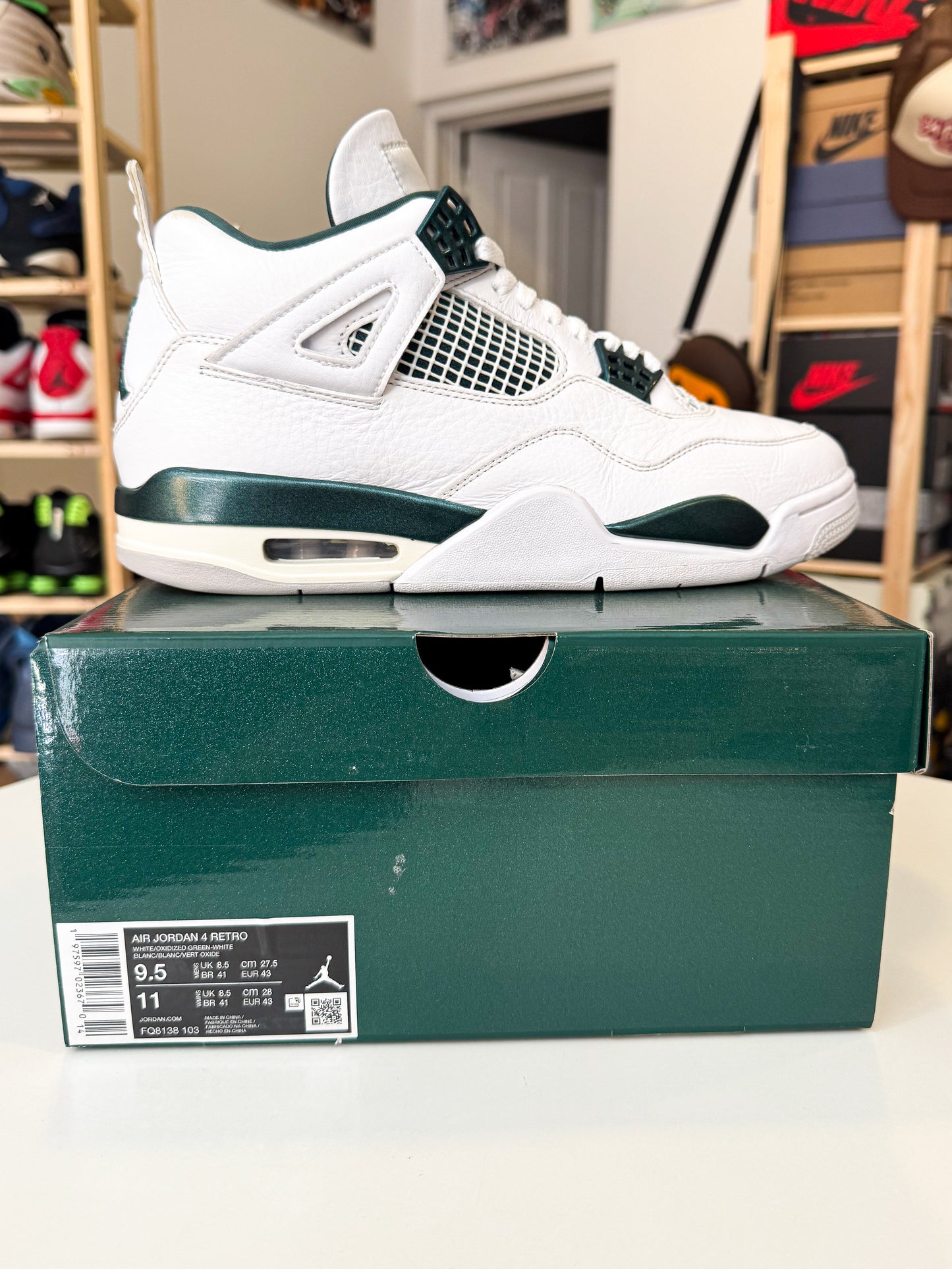 Air Jordan 4 Retro 'Oxidized Green' 2024 - Recondicionado