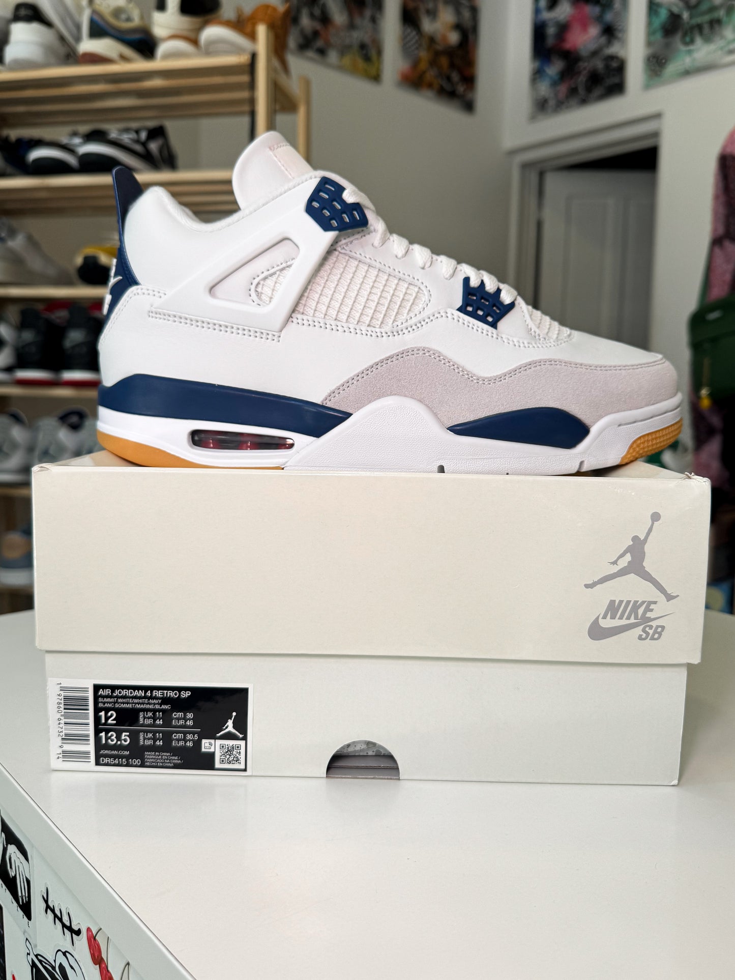 Air Jordan 4 Retro SB ‘Navy’ 2025 - DS