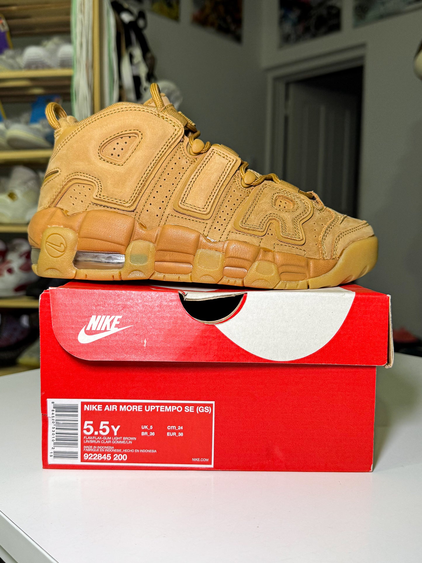 Nike Air More Uptempo ‘Flax’ GS 2017 - DS