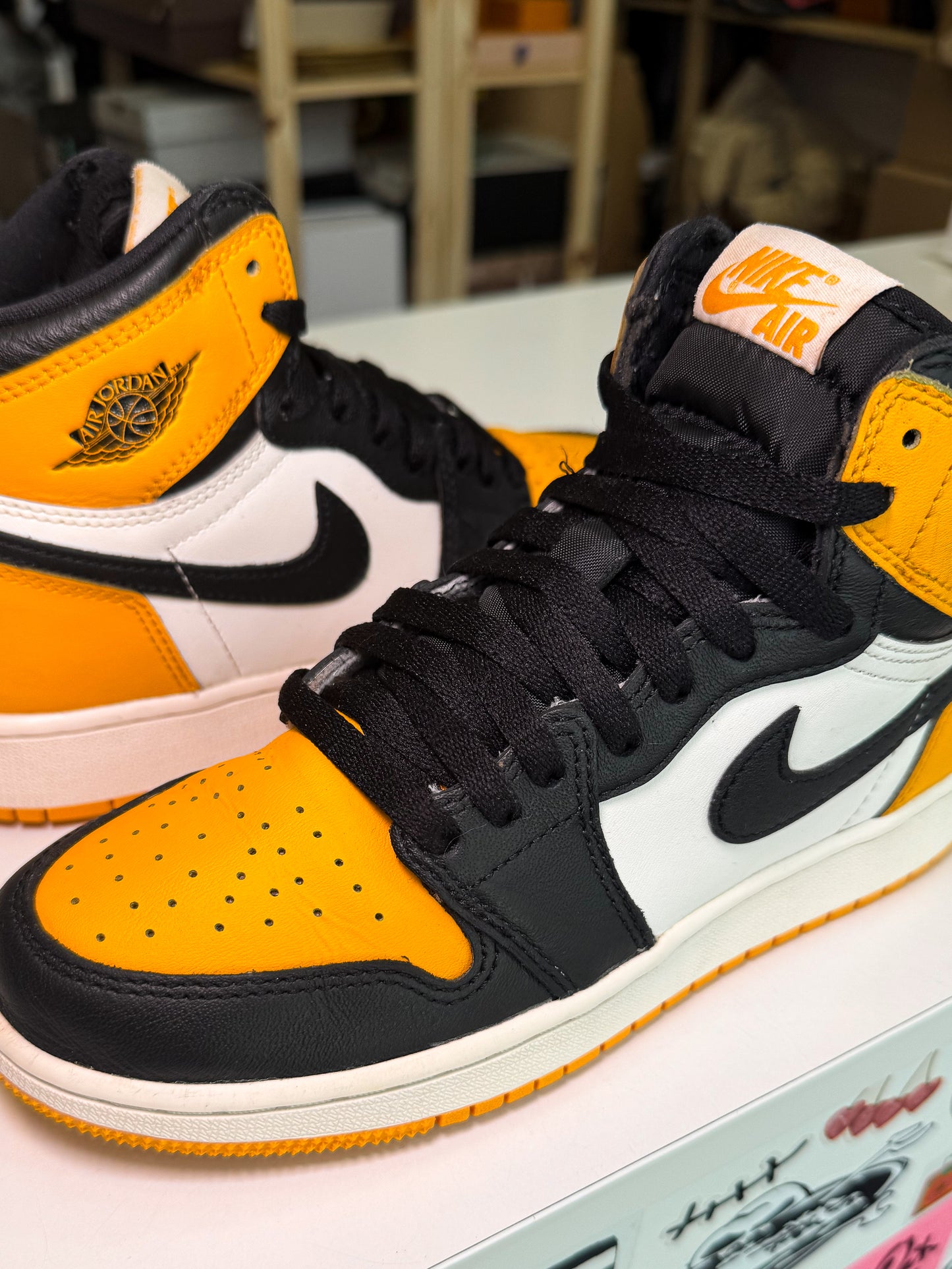Air Jordan 1 Retro High OG ‘Yellow Toe’ GS 2022 - Recondicionado