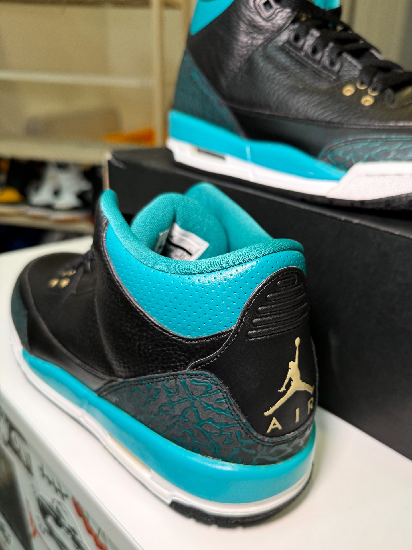 Air Jordan 3 Retro ‘Rio Teal’ GS 2016 - Recondicionado