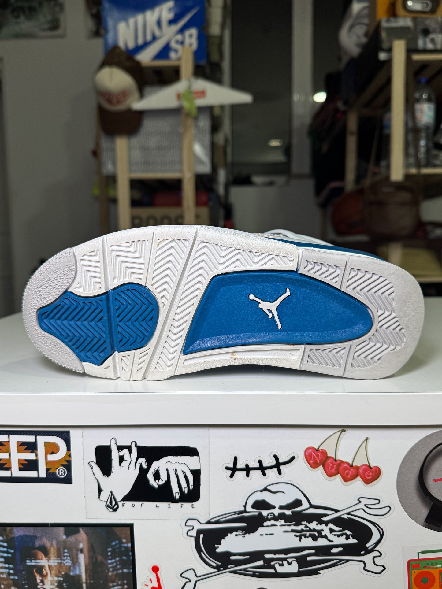 Air Jordan 4 Retro 'Military Blue’ GS 2024 - Recondicionado