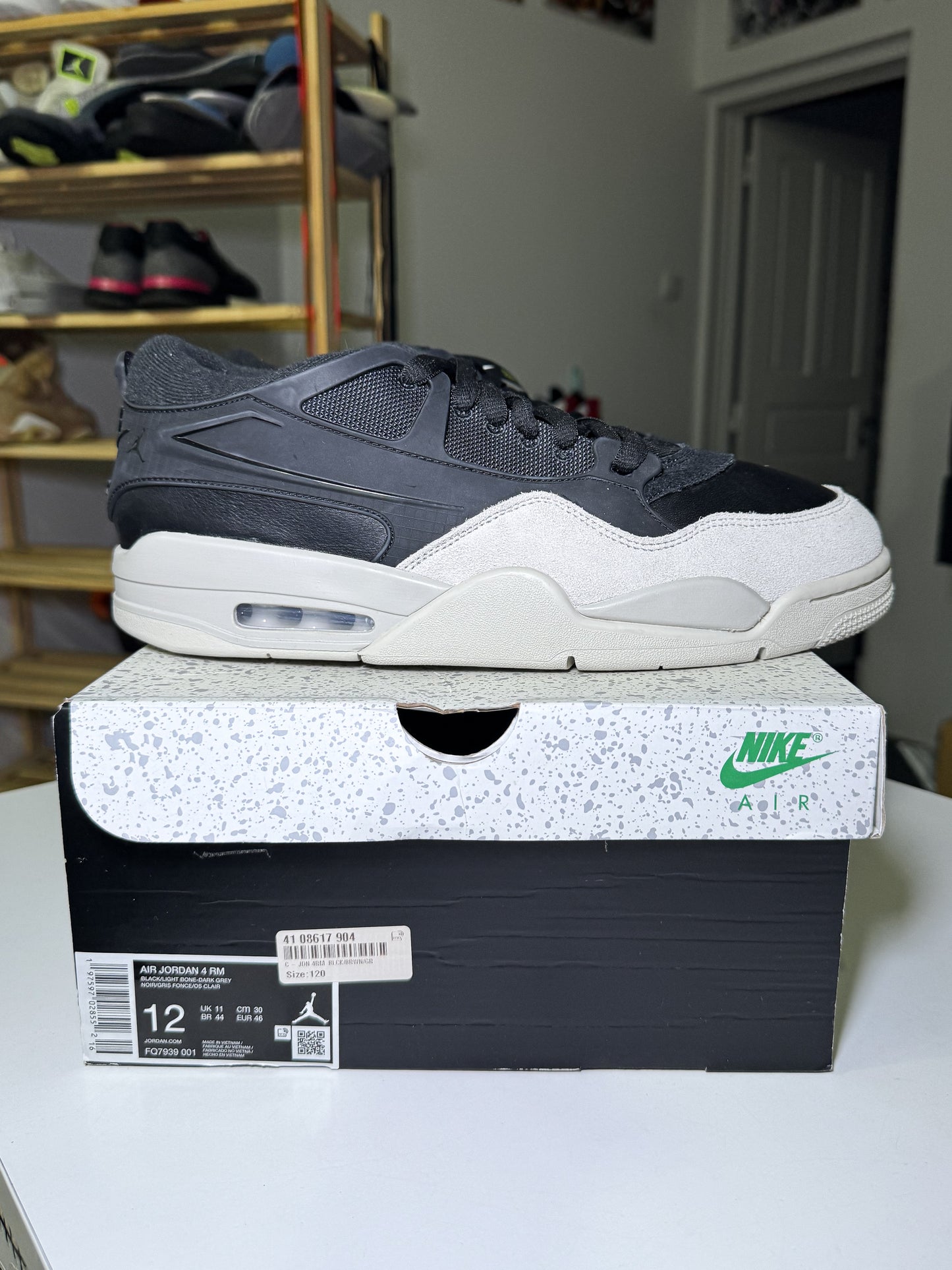 Air Jordan 4 RM ‘Black Light Bone’ 2024 - DS