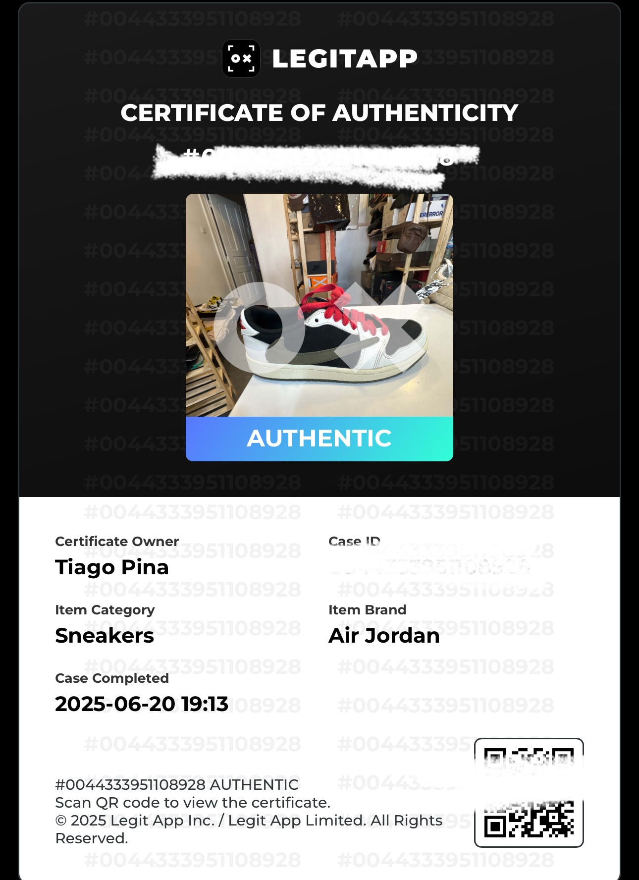 Air Jordan 1 Retro Low OG SP x Travis Scott 'Olive' W 2023 - Recondicionado