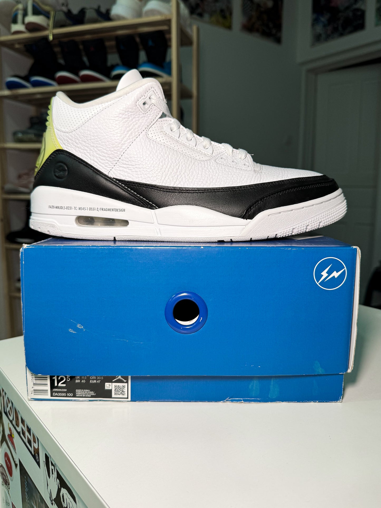 Air Jordan 3 Retro SP x Fragment Design ‘White’ 2020 - Recondicionado
