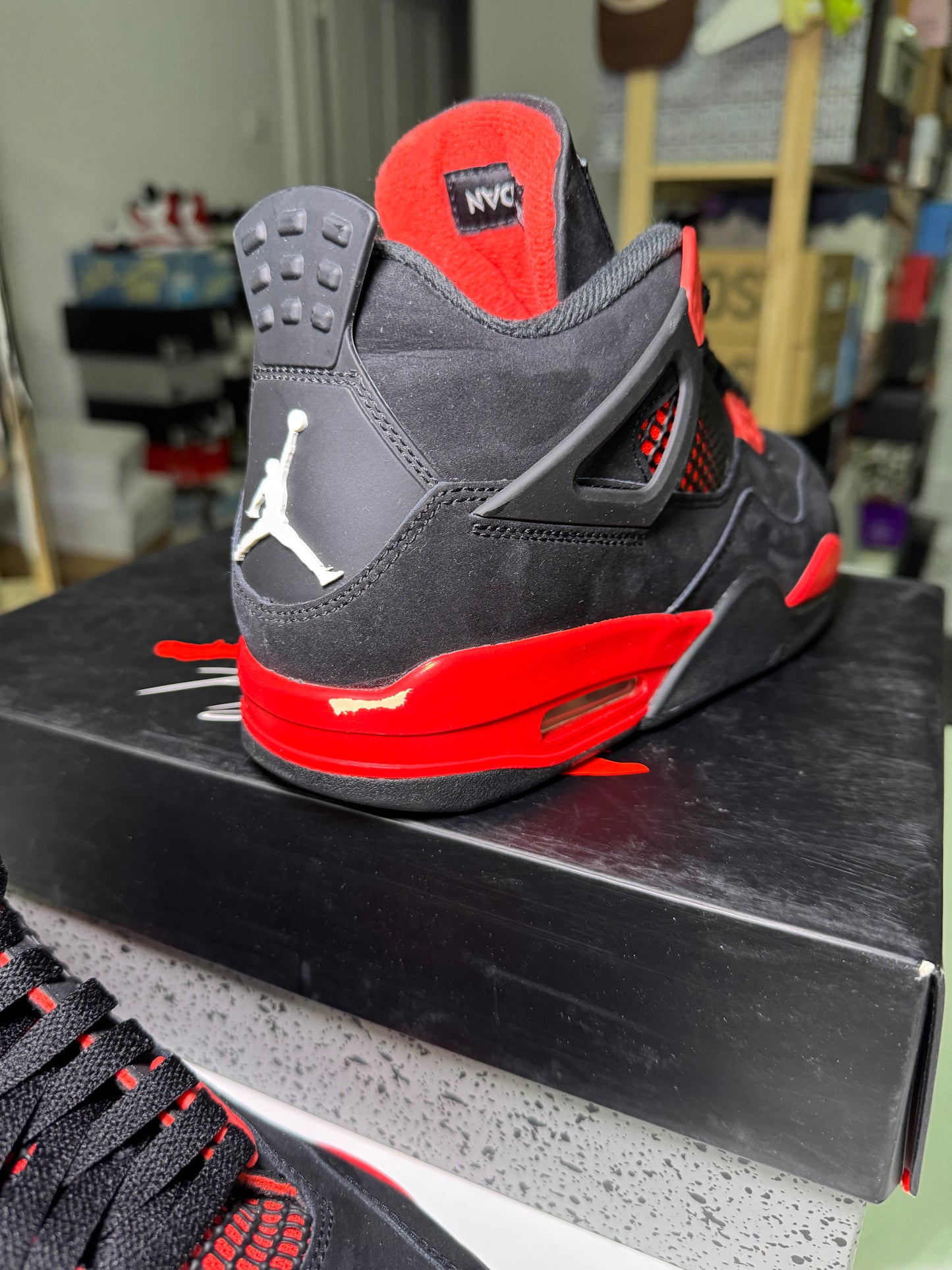 Air Jordan 4 Retro 'Red Thunder' 2022 - Recondicionado