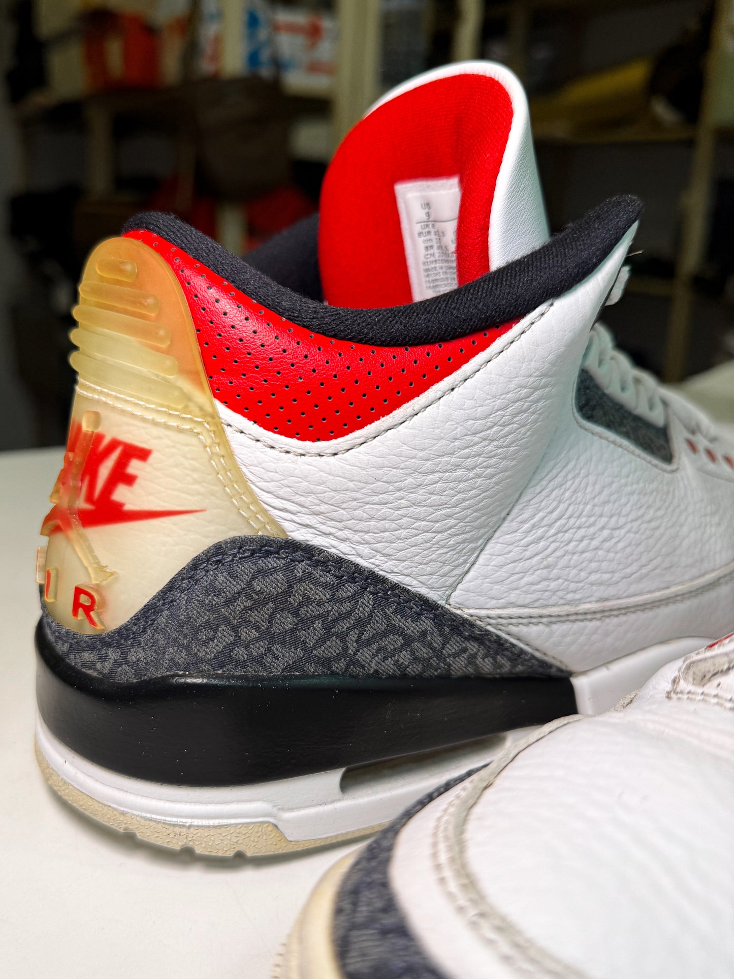 Air Jordan 3 Retro Denim SE ‘Fire Red’ 2020 - Recondicionado