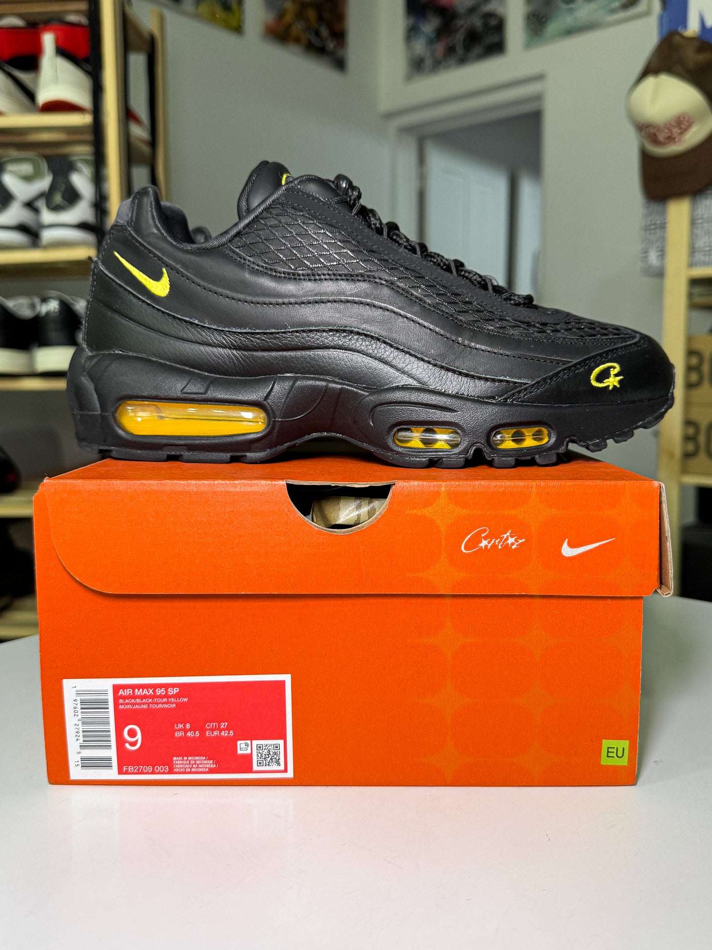 Nike Air Max 95 SP x Corteiz ‘Honey Black’ 2025 - Recondicionado