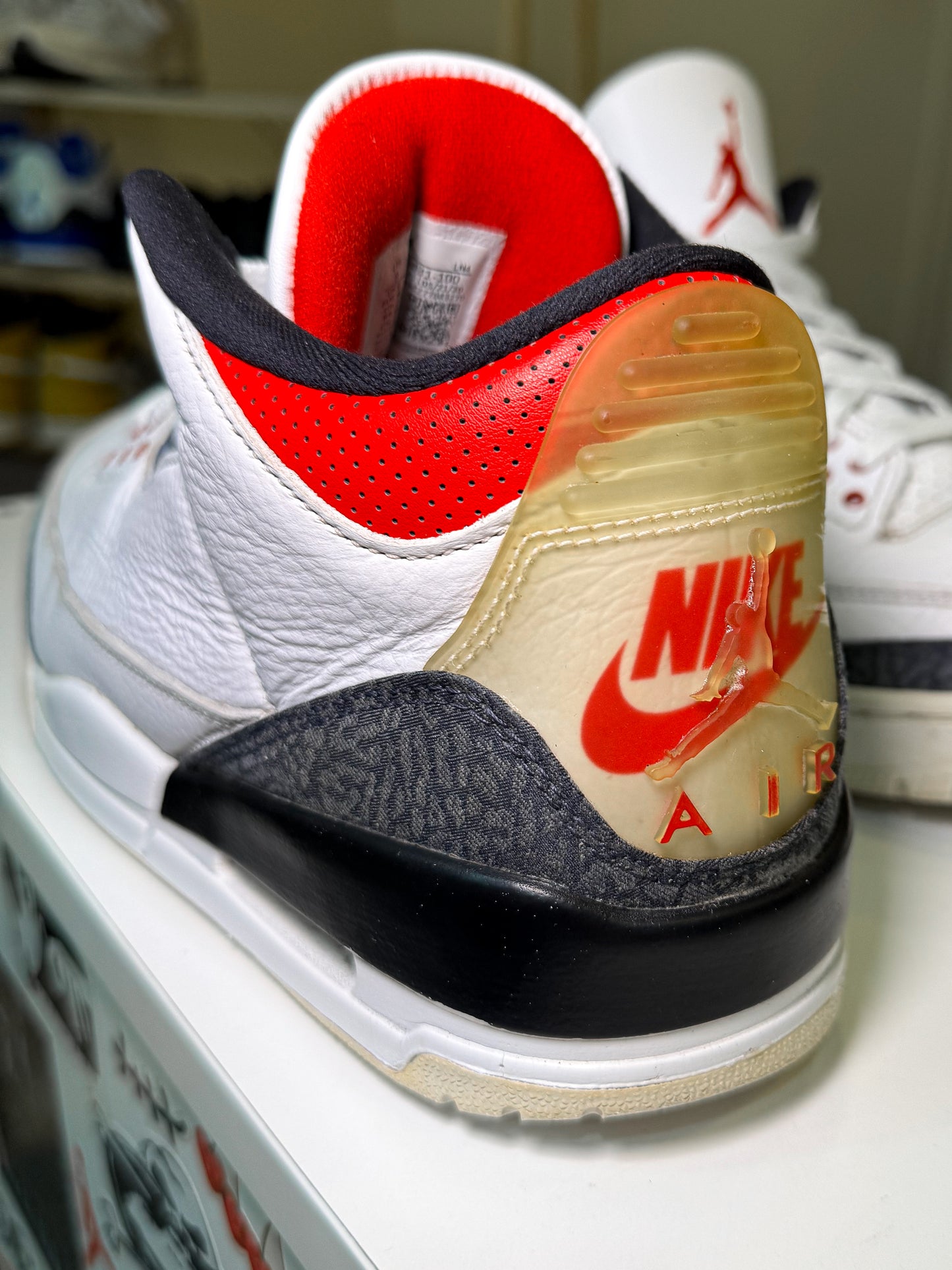 Air Jordan 3 Retro Denim SE ‘Fire Red’ 2020 - Recondicionado