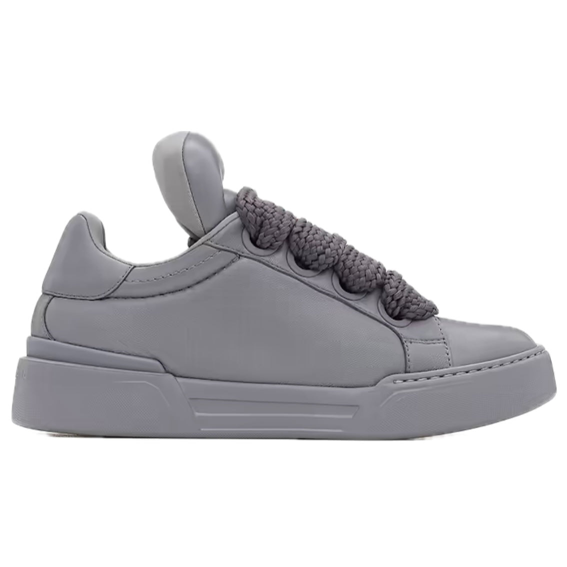Dolce & Gabbana Mega Skate Leather Sneaker ‘Grey’ - Recondicionado