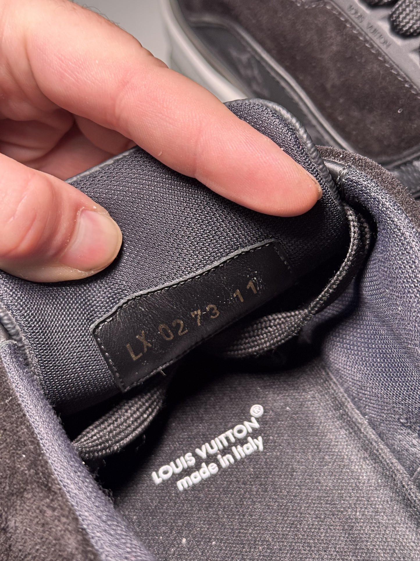 Louis Vuitton LV Trainer Low ‘Black Monogram’ - Recondicionado