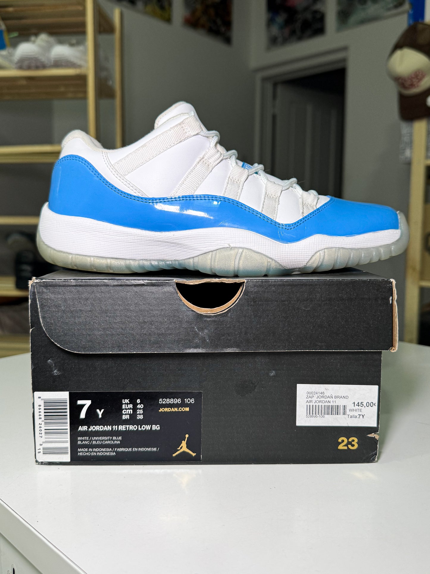 Air Jordan 11 Retro Low ‘UNC’ 2017 - Recondicionado