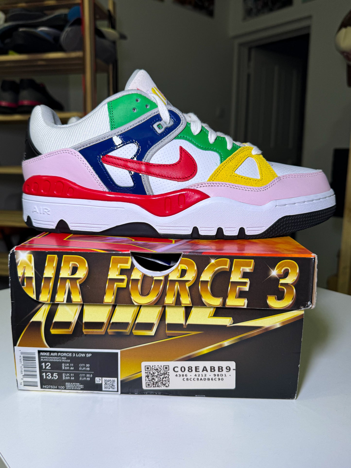 Nike Air Force 3 Low SP x NIGO ‘OGIN Edition’ White 2024 - DS