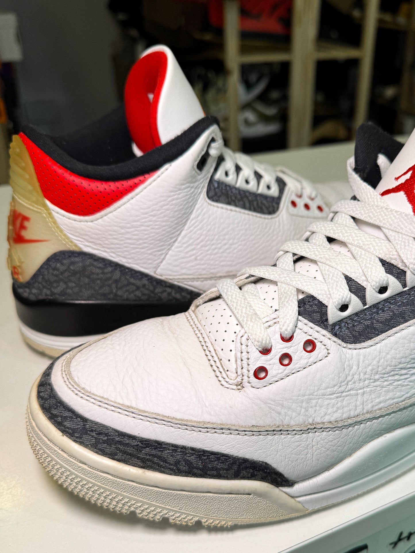 Air Jordan 3 Retro Denim SE ‘Fire Red’ 2020 - Recondicionado