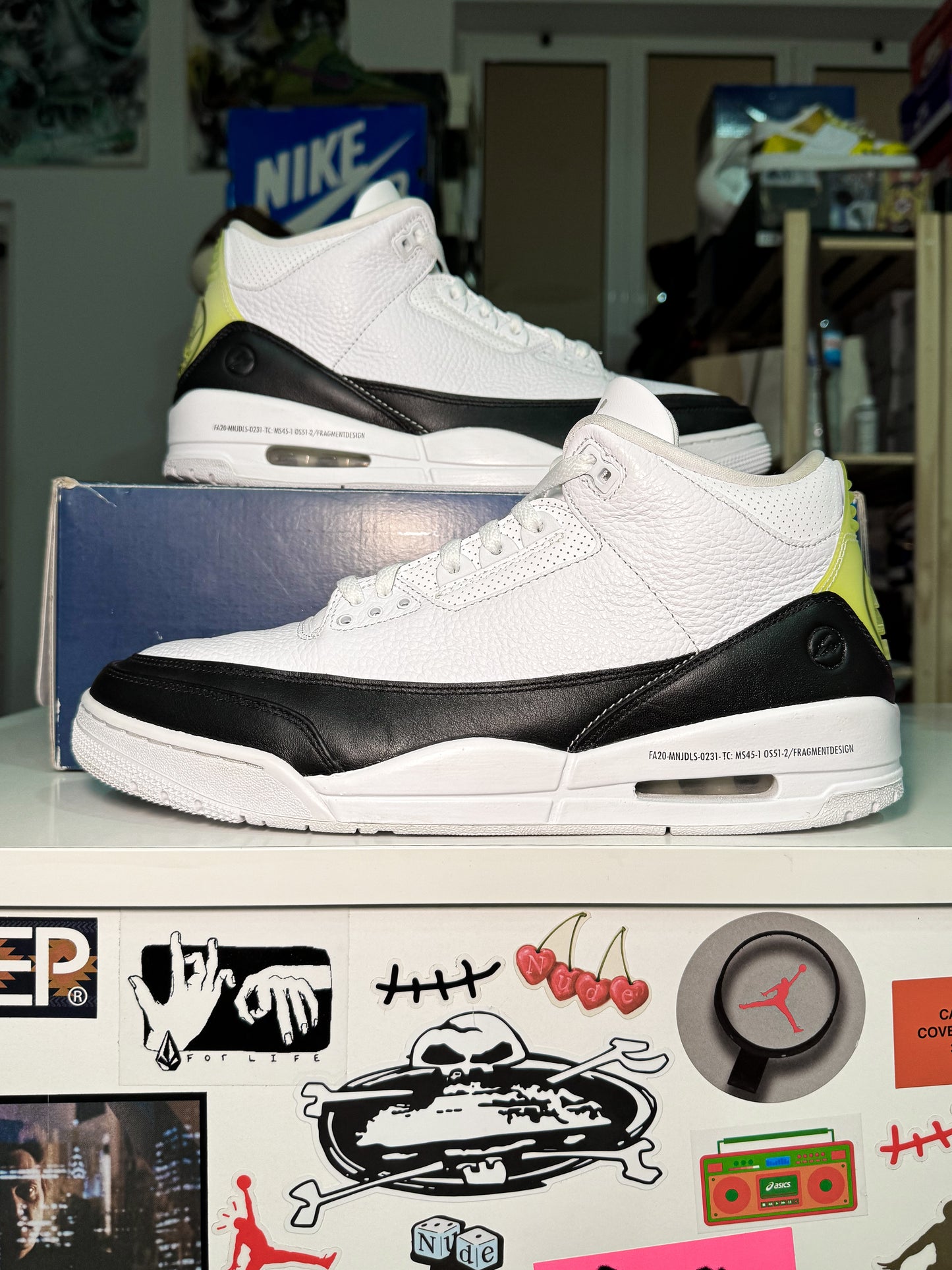Air Jordan 3 Retro SP x Fragment Design ‘White’ 2020 - Recondicionado