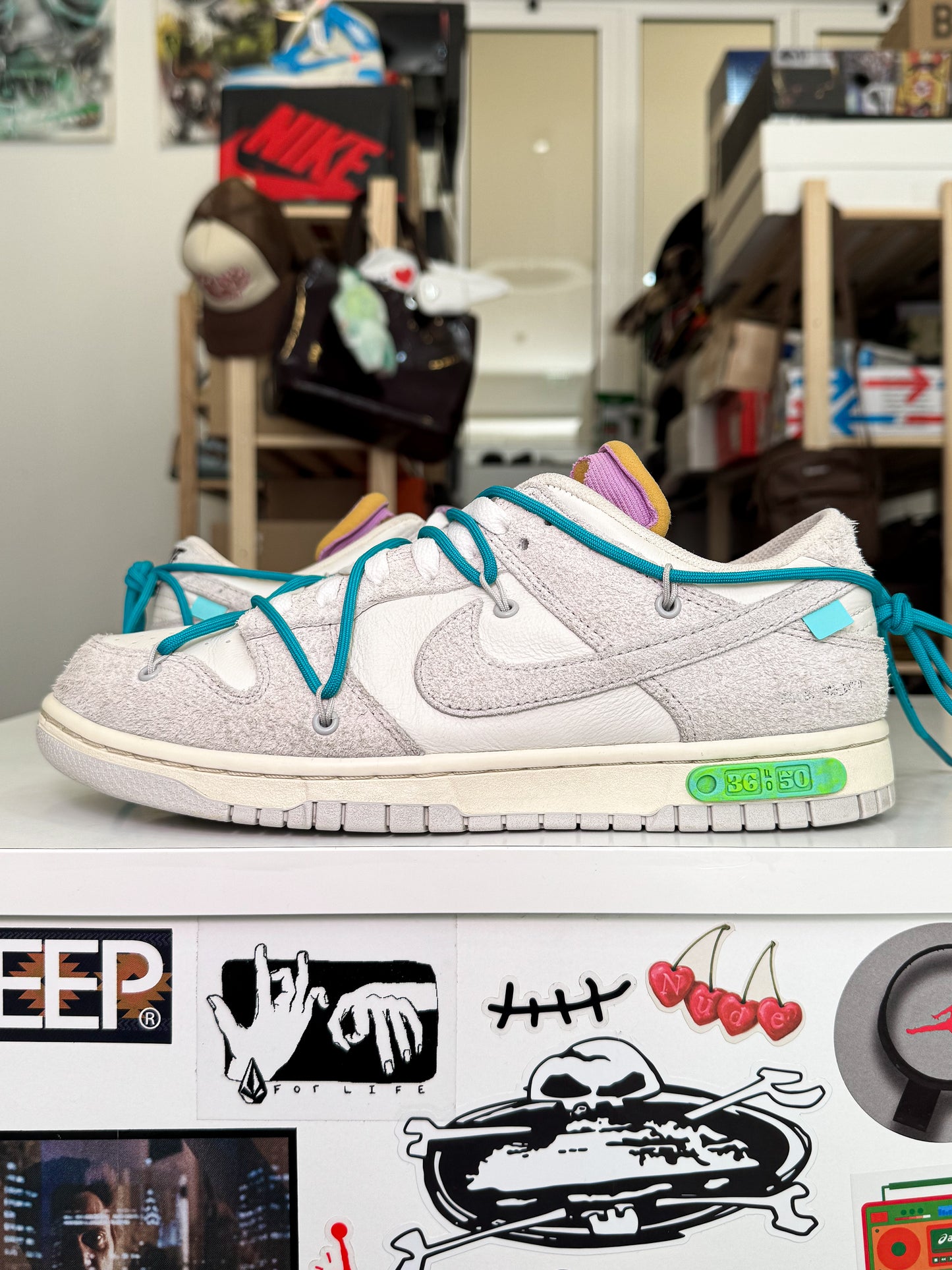 Nike Dunk Low x Off White Lot 36 2021 - Recondicionado