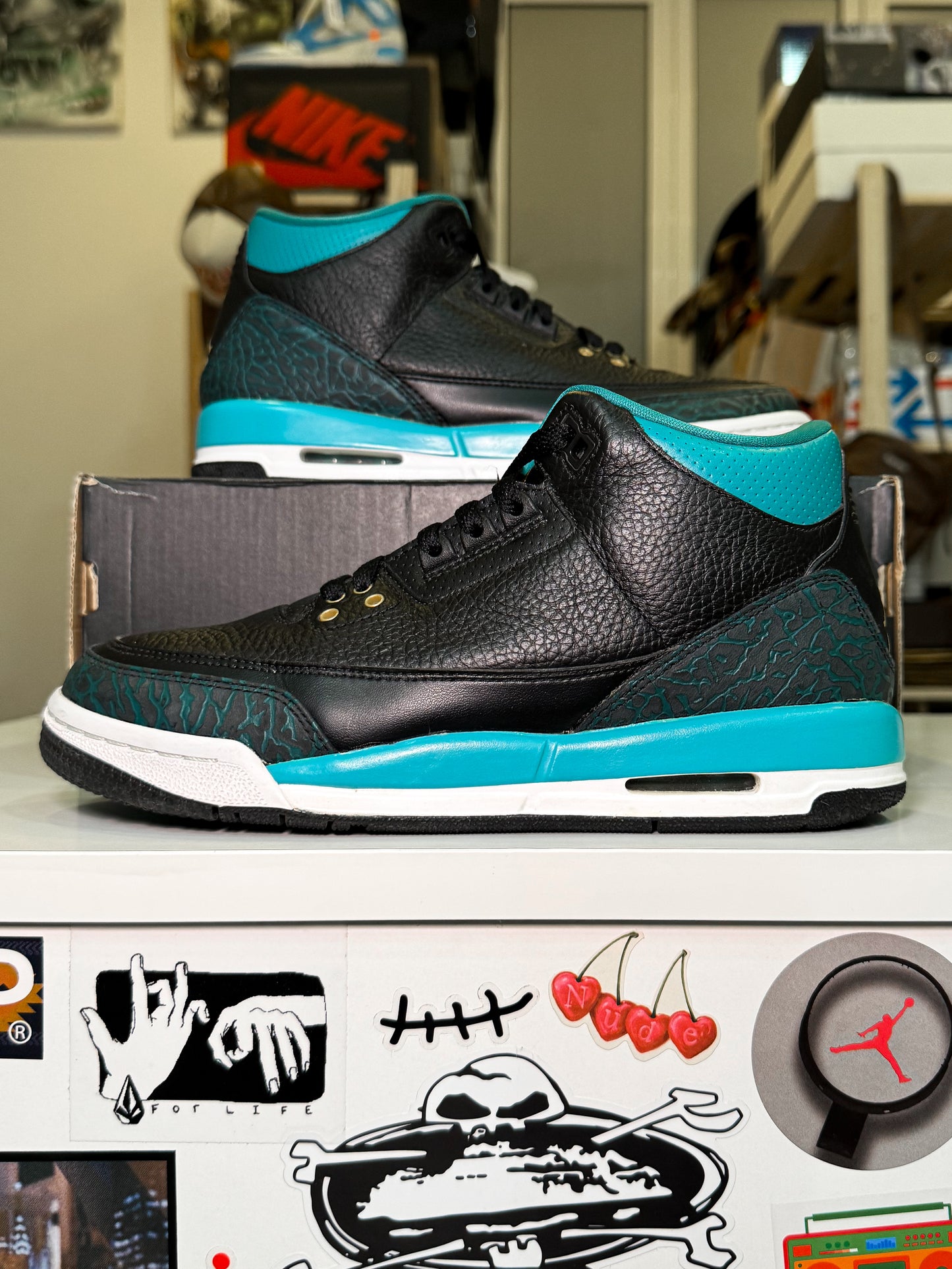 Air Jordan 3 Retro ‘Rio Teal’ GS 2016 - Recondicionado