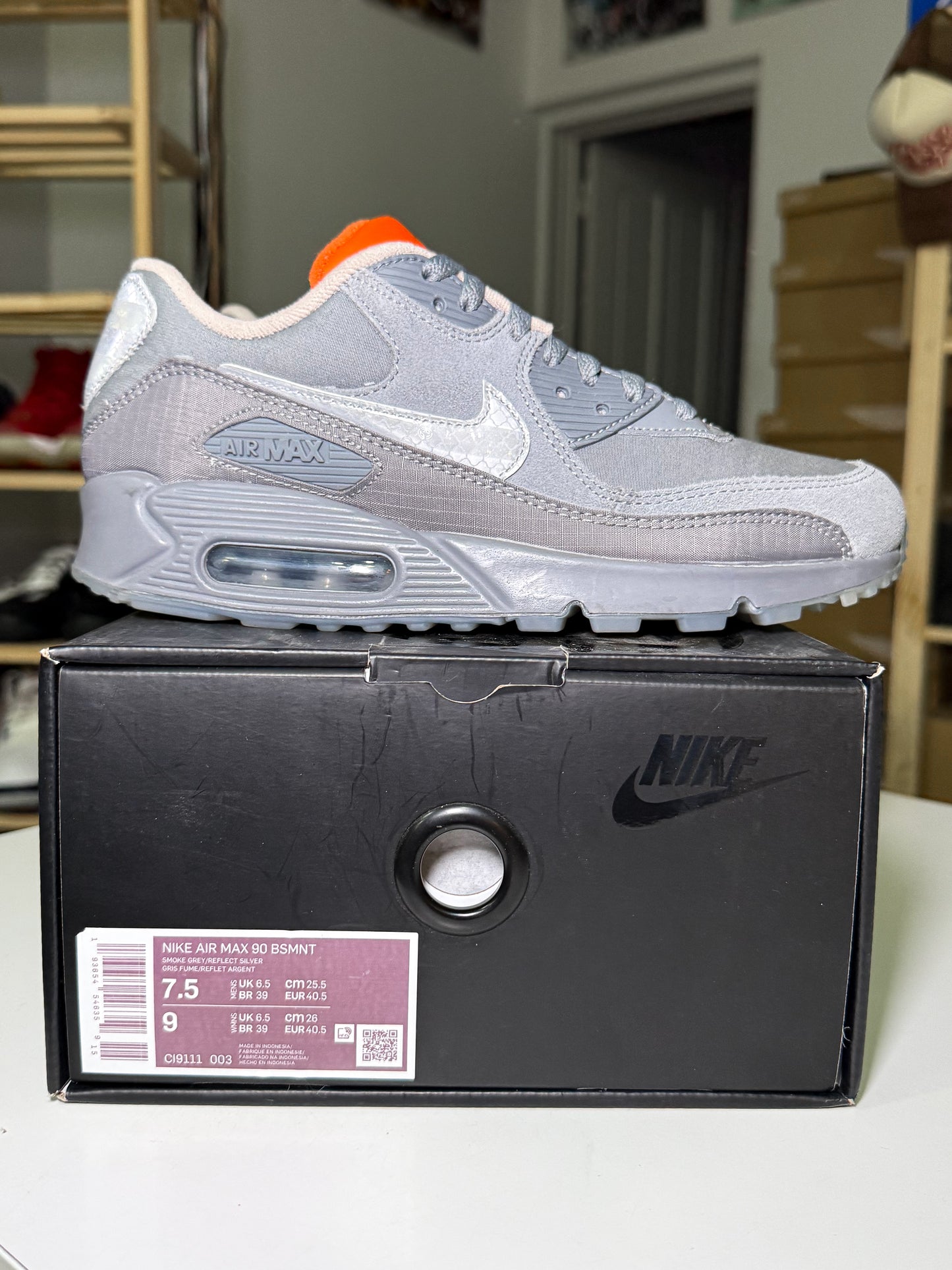 Nike Air Max 90 x The Basement ‘Glasgow’ 2019 - Recondicionado