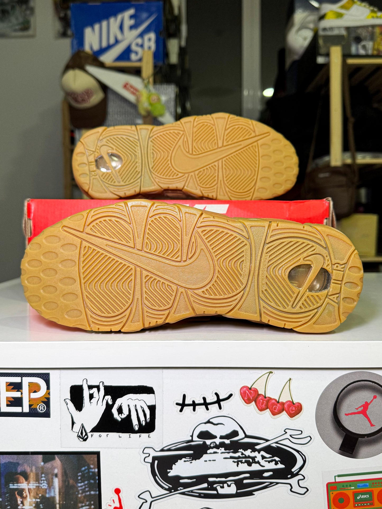 Nike Air More Uptempo ‘Flax’ GS 2017 - DS