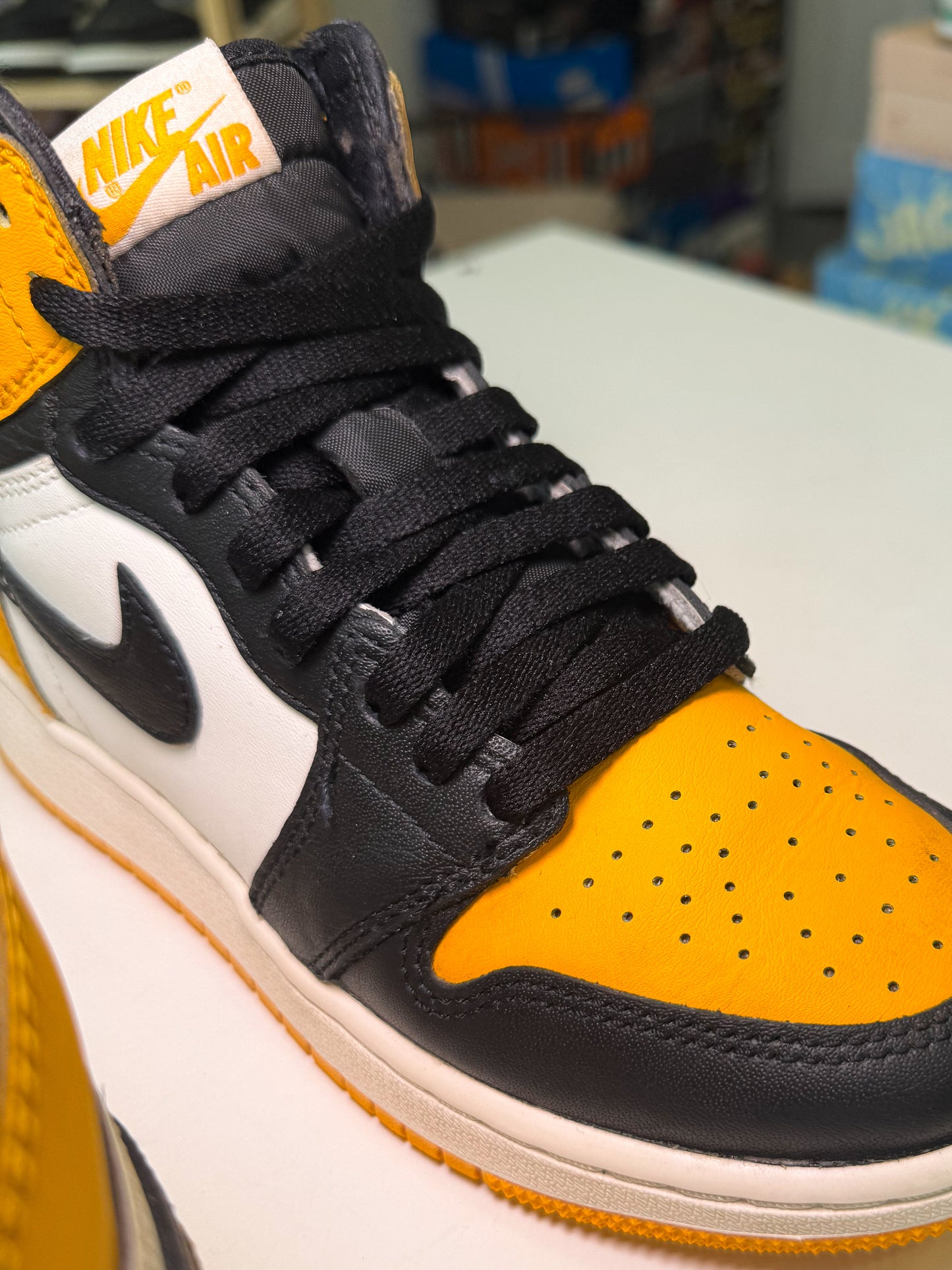 Air Jordan 1 Retro High OG ‘Yellow Toe’ GS 2022 - Recondicionado