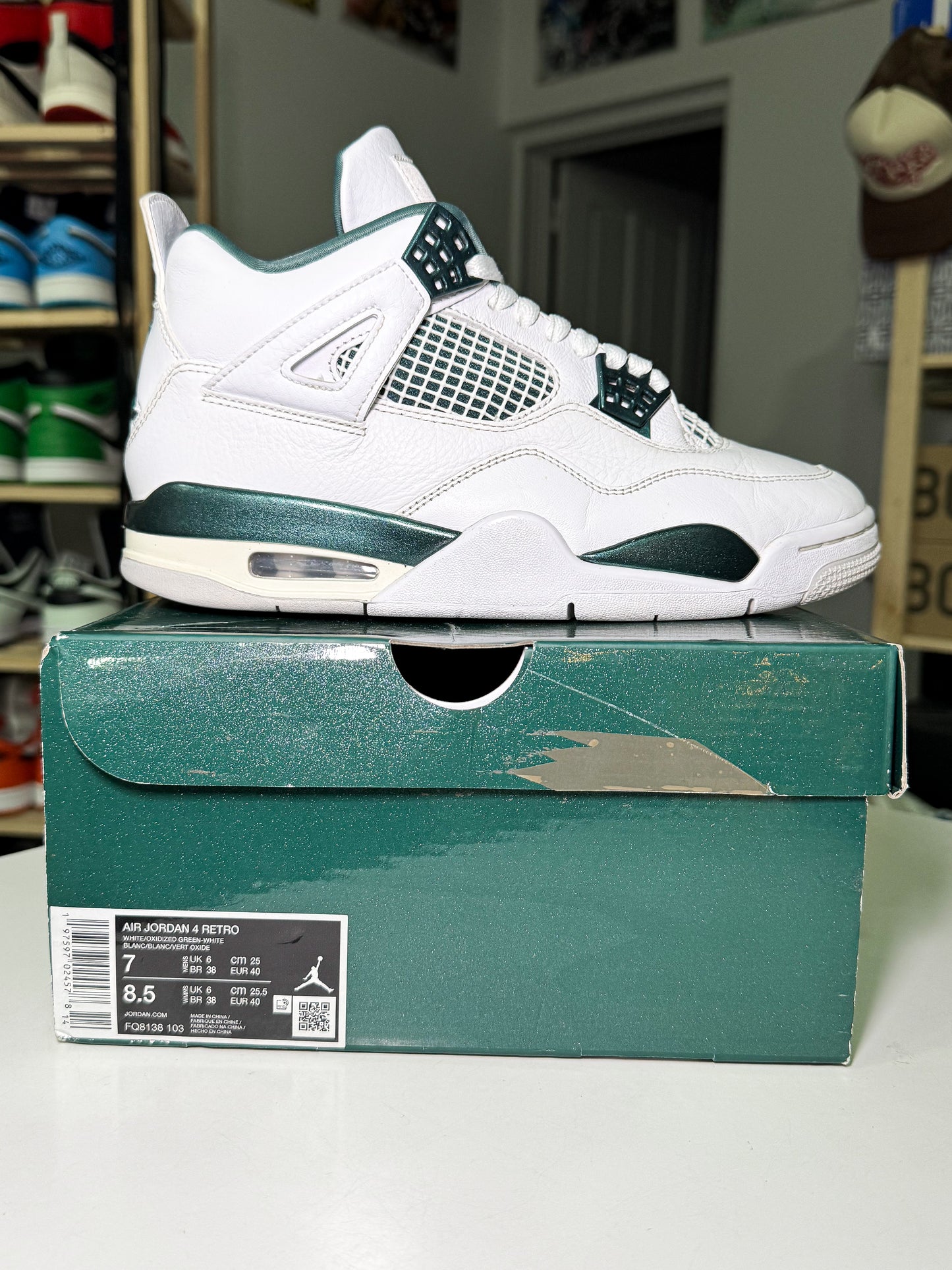 Air Jordan 4 Retro 'Oxidized Green' 2024 - Recondicionado