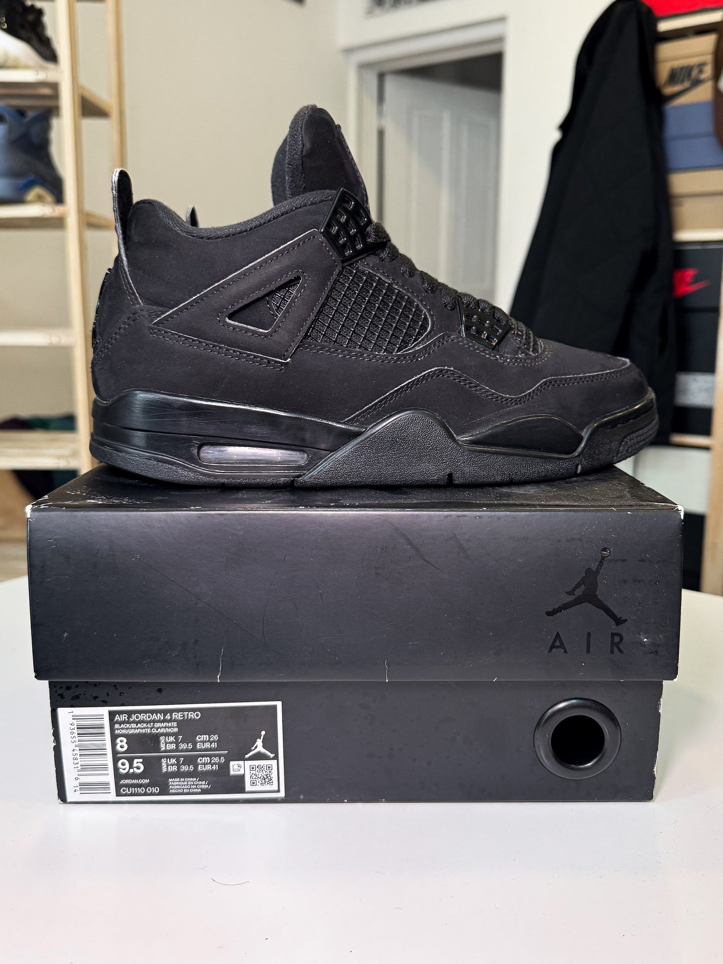 Air Jordan 4 Retro 'Black Cat’ 2020 - Recondicionado