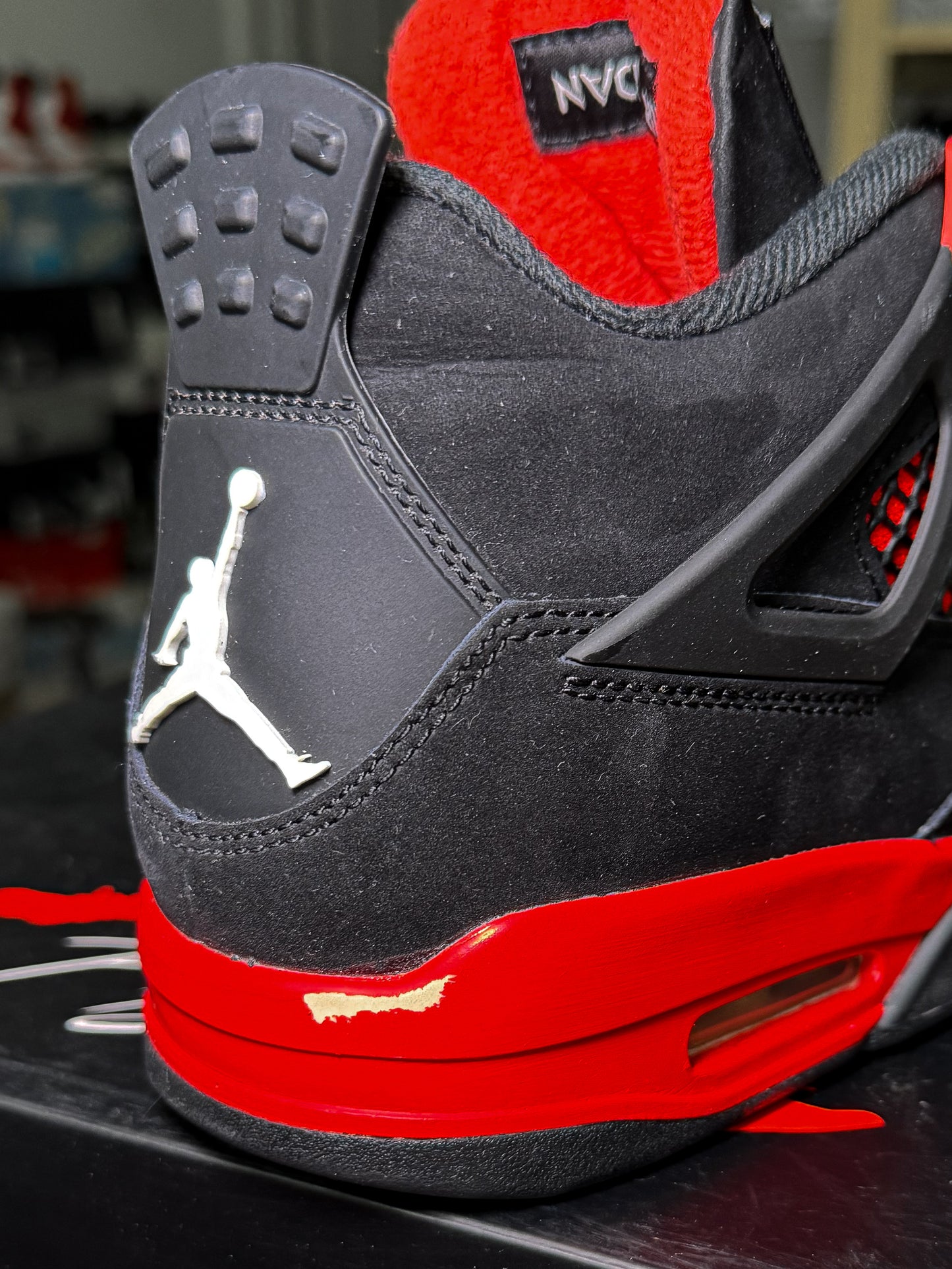 Air Jordan 4 Retro 'Red Thunder' 2022 - Recondicionado