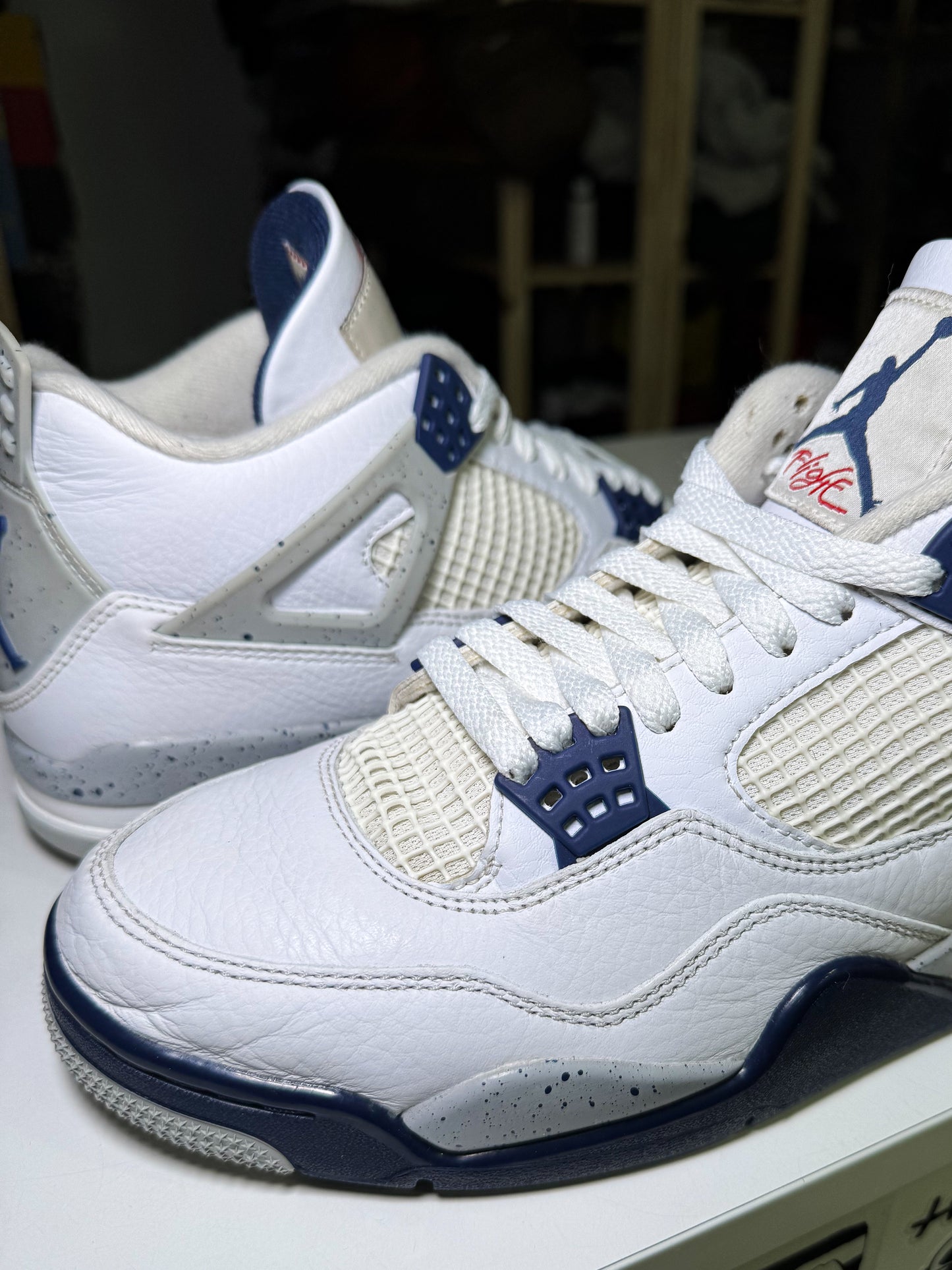 Air Jordan 4 Retro 'Midnight Navy’ 2022 - Recondicionado