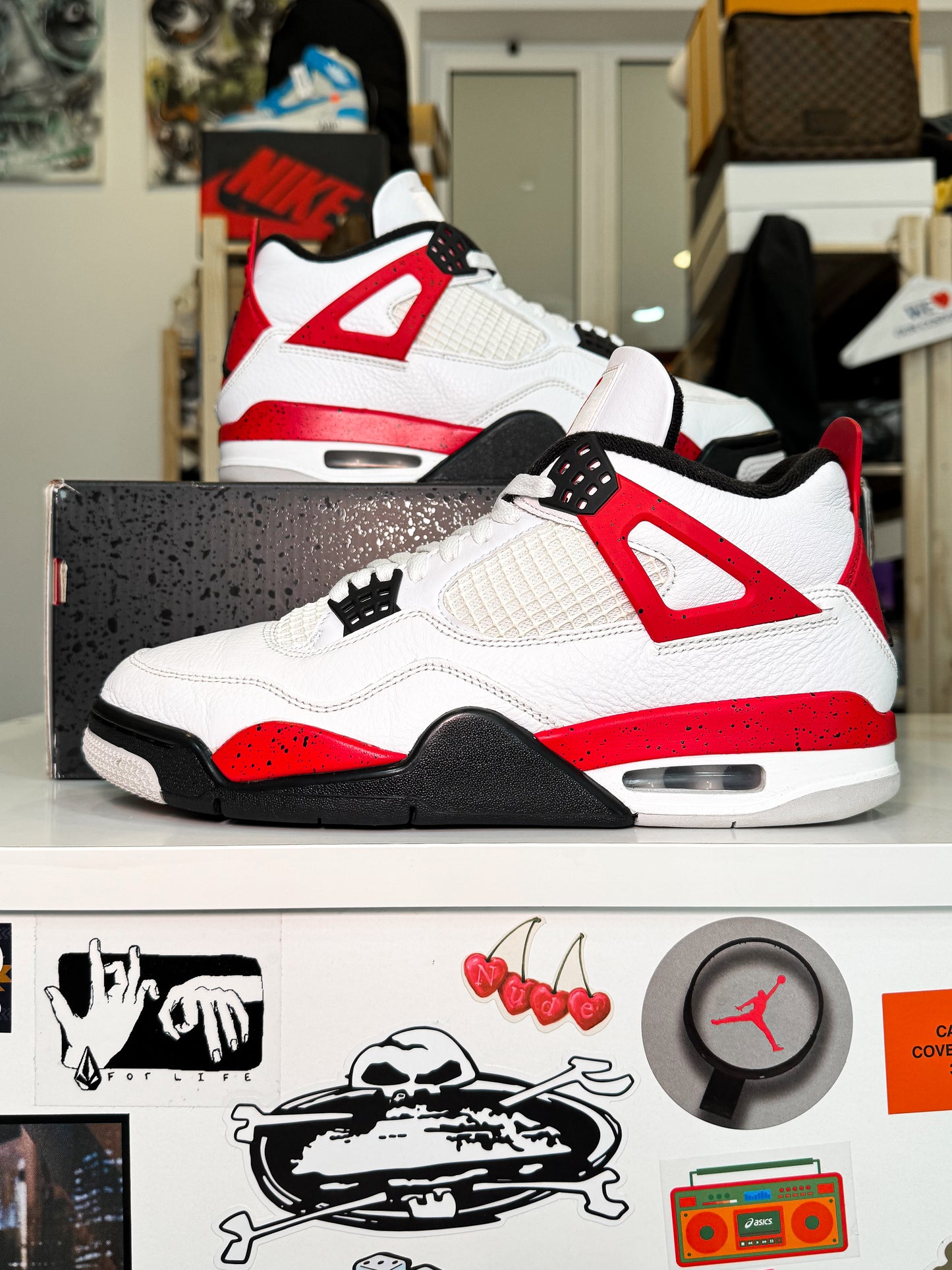 Air Jordan 4 Retro 'Red Cement' 2023 - Recondicionado