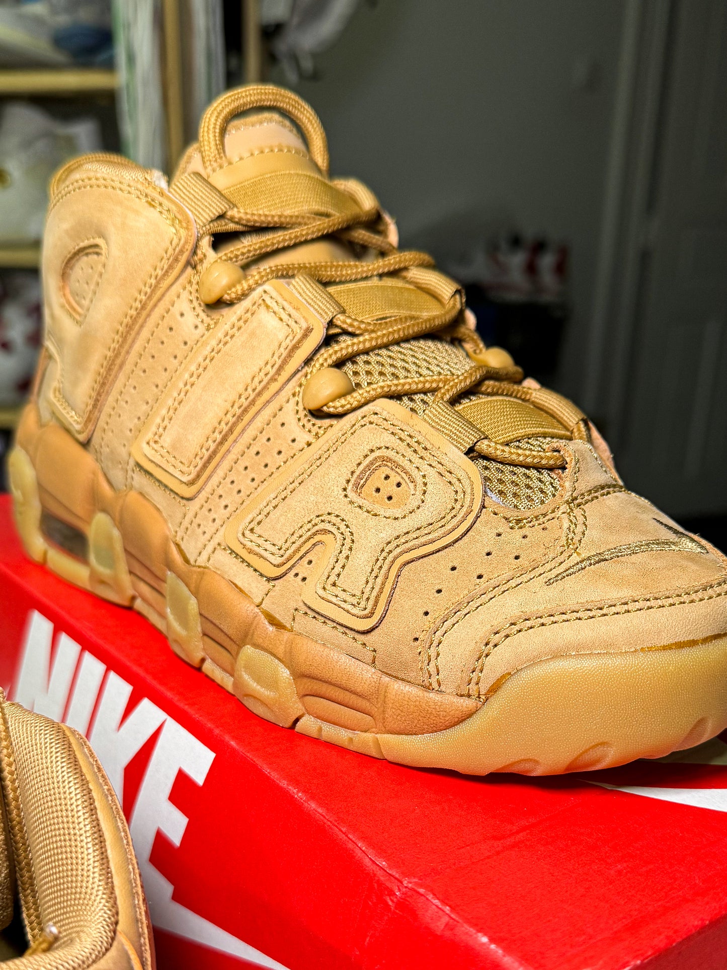 Nike Air More Uptempo ‘Flax’ GS 2017 - DS