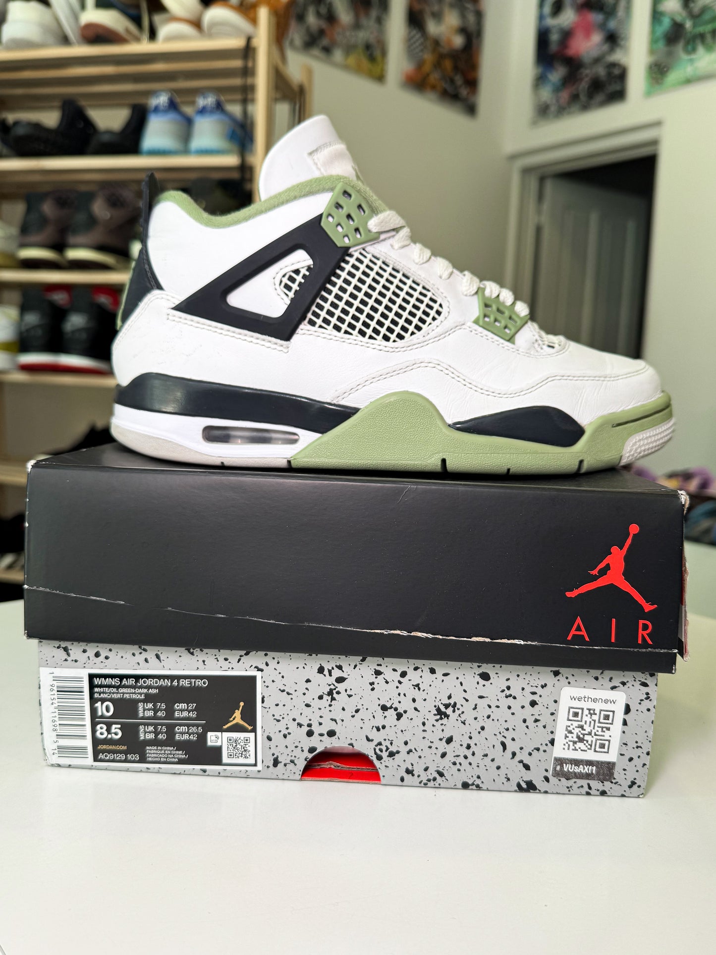 Air Jordan 4 Retro 'Seafoam' W 2023 - Recondicionado