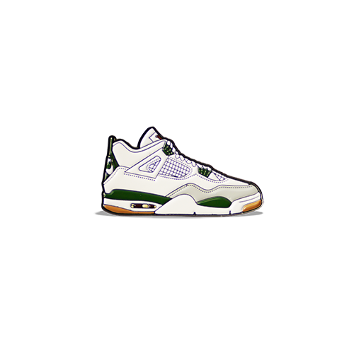 PIN - Air Jordan 4 SB 'Pine Green'