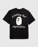 BAPE x Highsnobiety T-shirt Relaxed Fit Black ‘20th Anniversary’ - DS