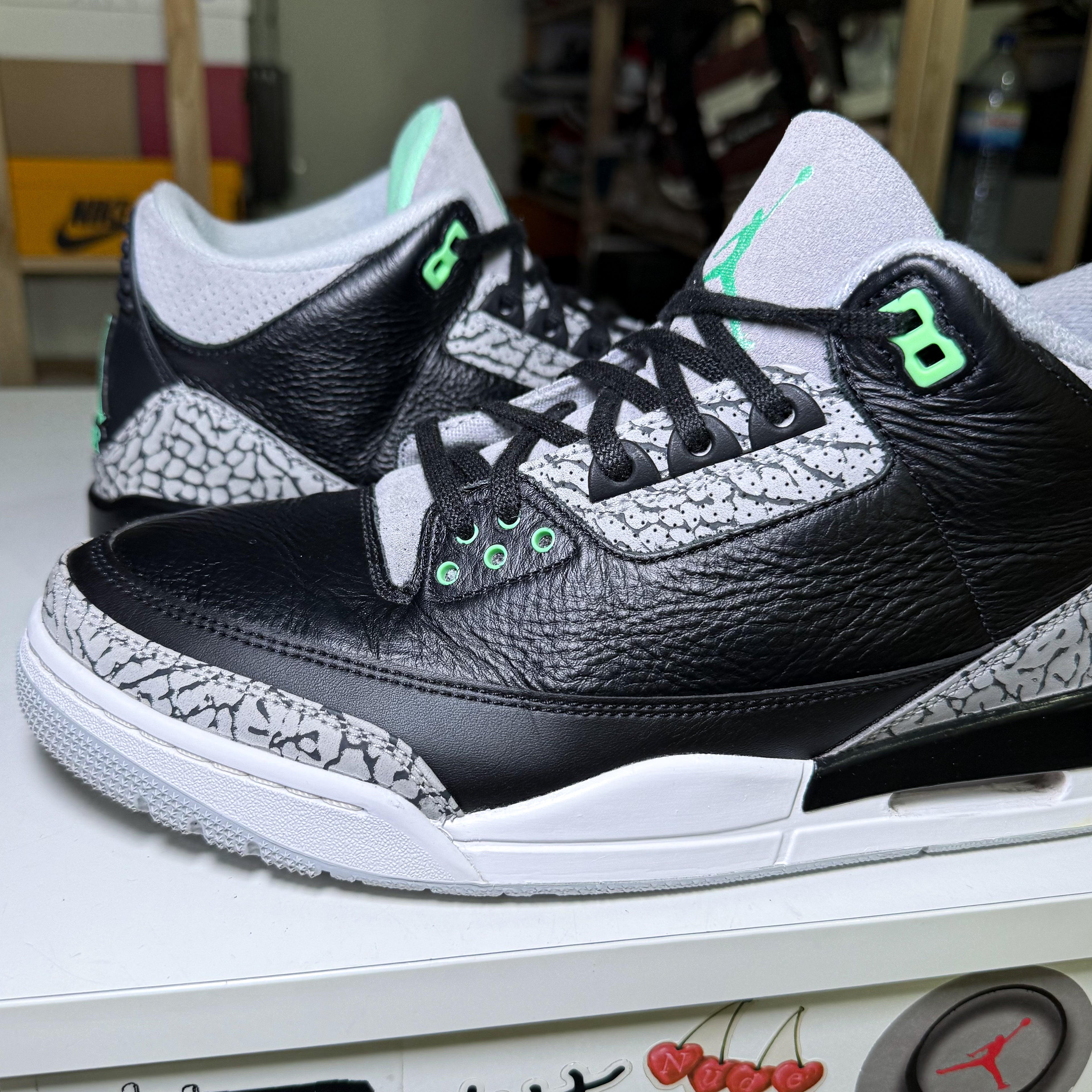 Air Jordan 3 Retro ‘Green Glow’ 2024 - Recondicionado