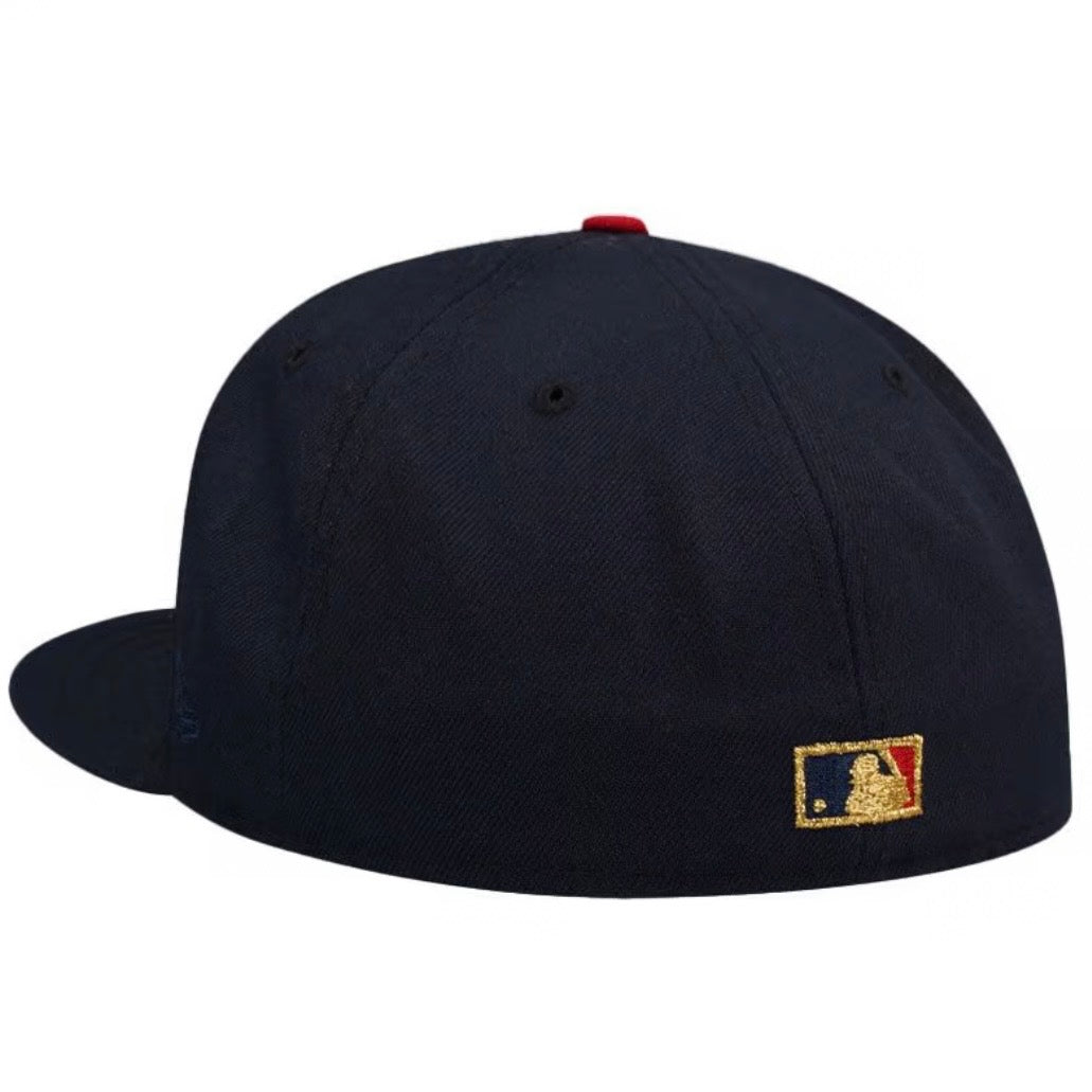 New Era 59Fifty Cleveland Indians American League Throwback Edition Fitted Cap