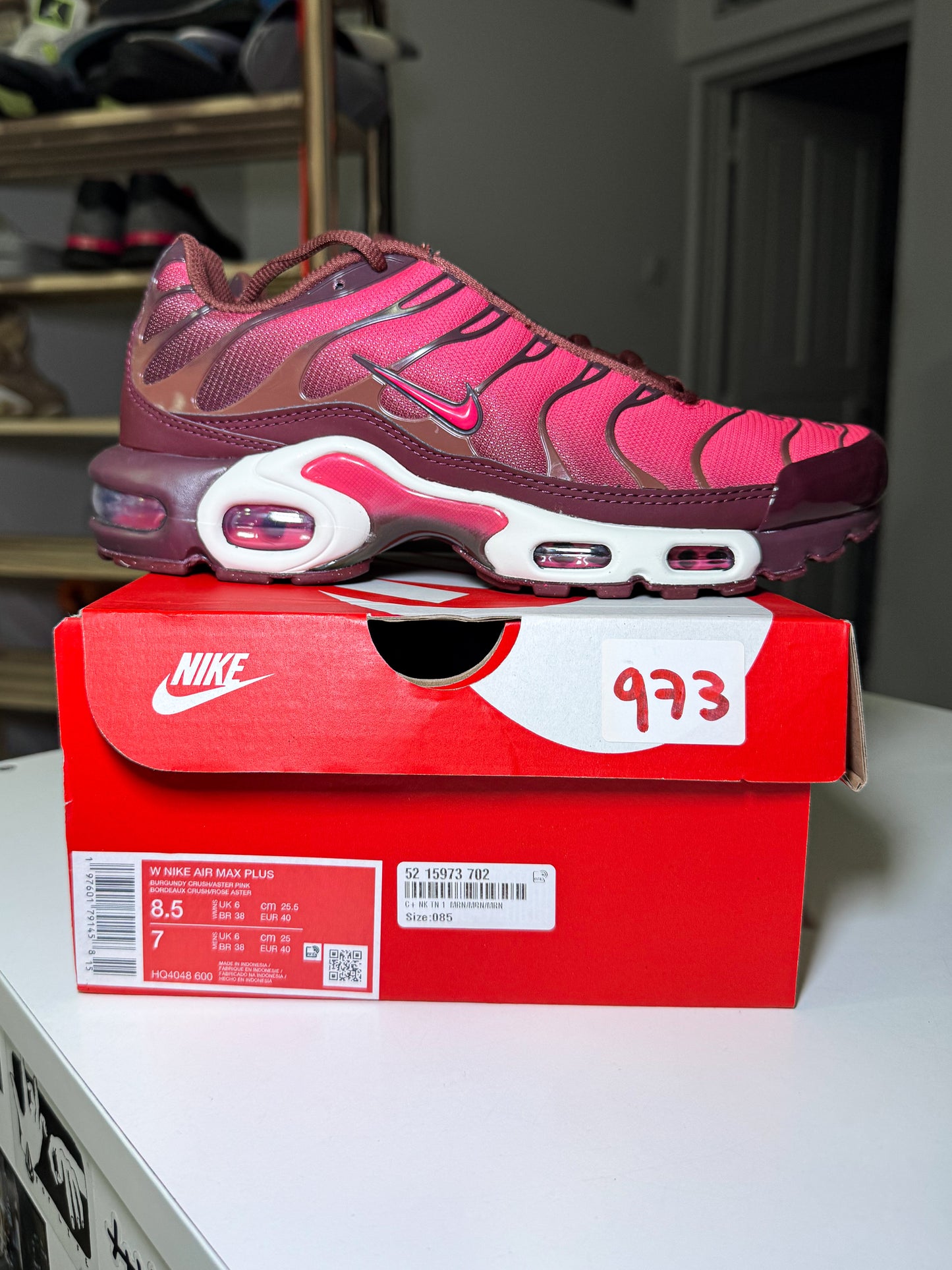 Nike Air Max TN Plus ‘Burgundy Crush’ W 2024 - DS