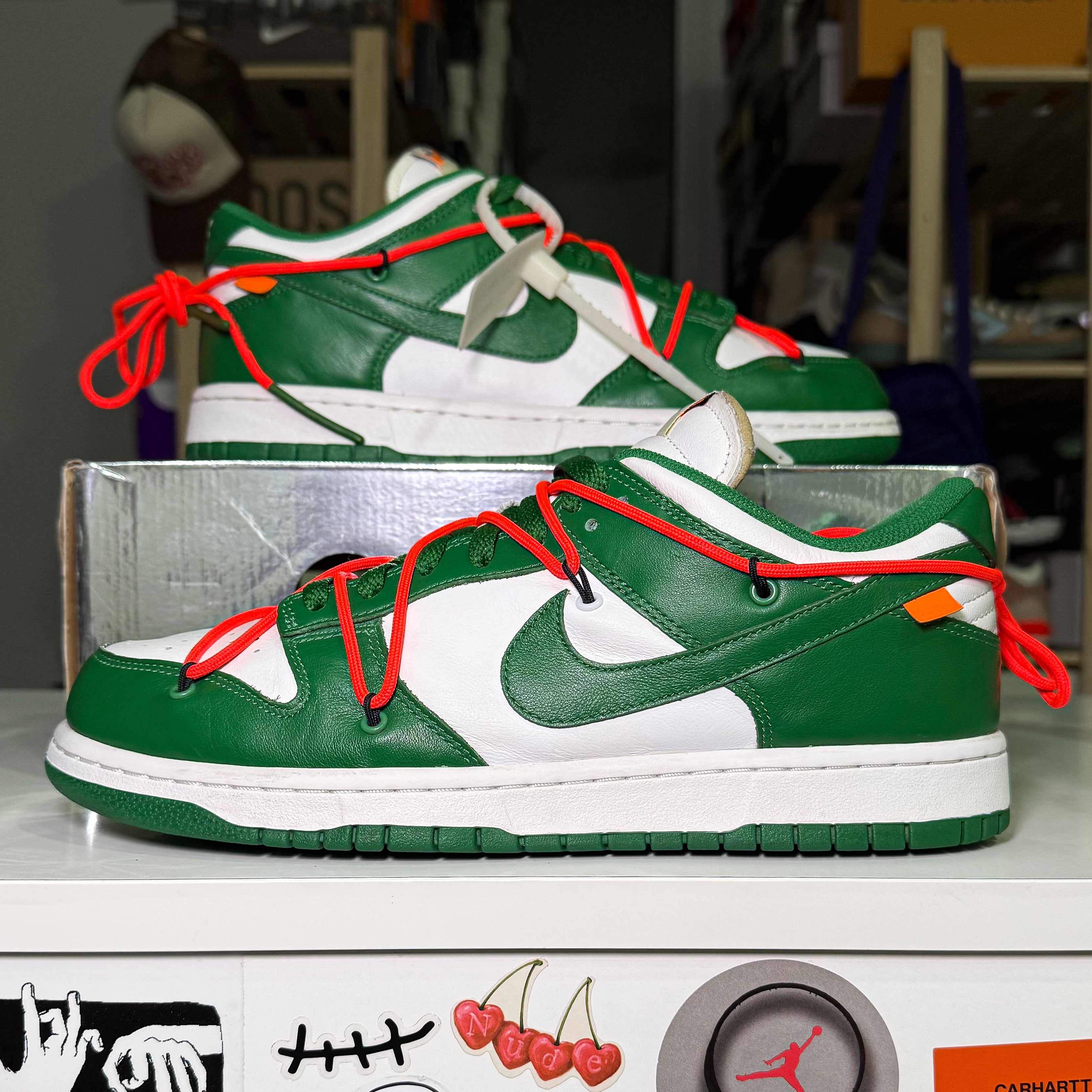 Nike Dunk Low x Off White ‘Pine Green’ 2019 - Recondicionado