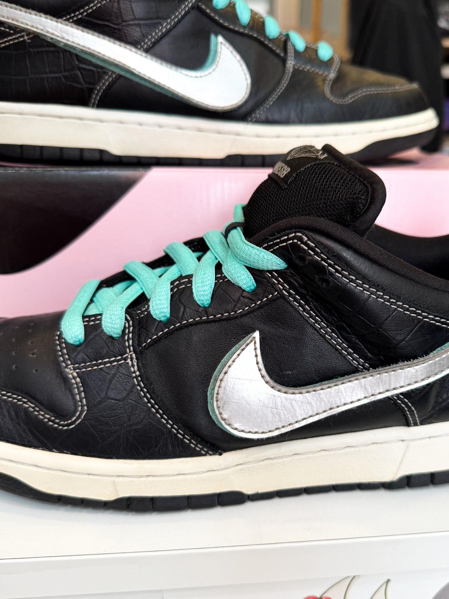 Nike SB Dunk Low Pro x Diamond Supply ‘Black Diamond’ 2018 - Recondicionado
