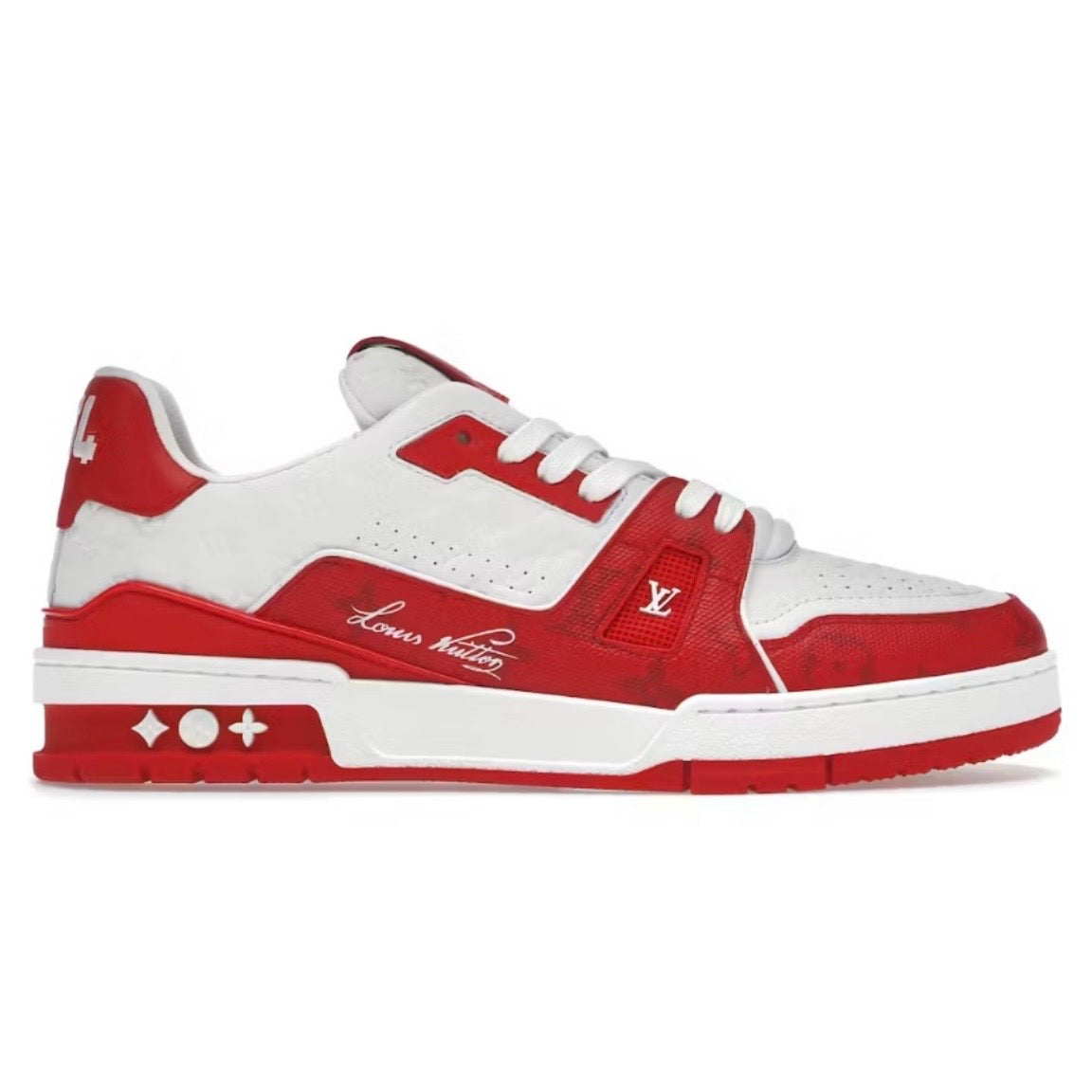Louis Vuitton LV Trainer #54 Signature ‘Red White’ - Recondicionado
