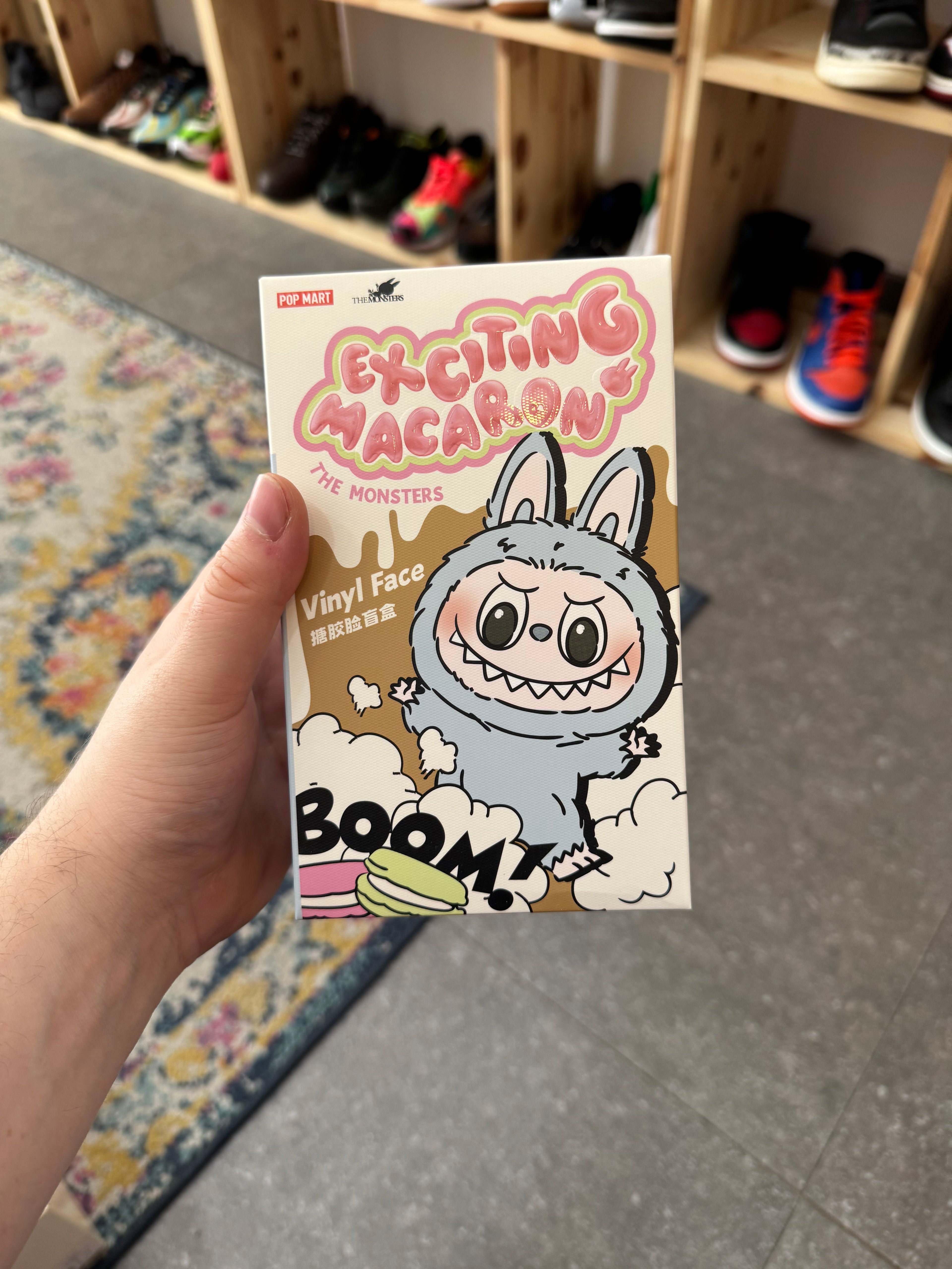 POP Mart Labubu The Monsters Exciting Macaron Vynil Plush - Blind Box